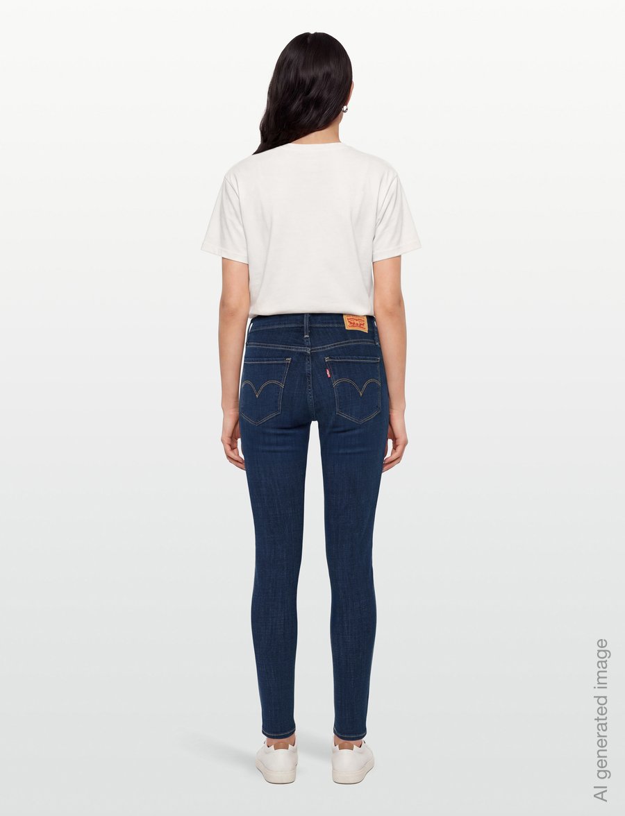 Levi's® - 311 SHAPING SKINNY COBALT HAZE - skinny jeans - dark indigo - worn in - 4