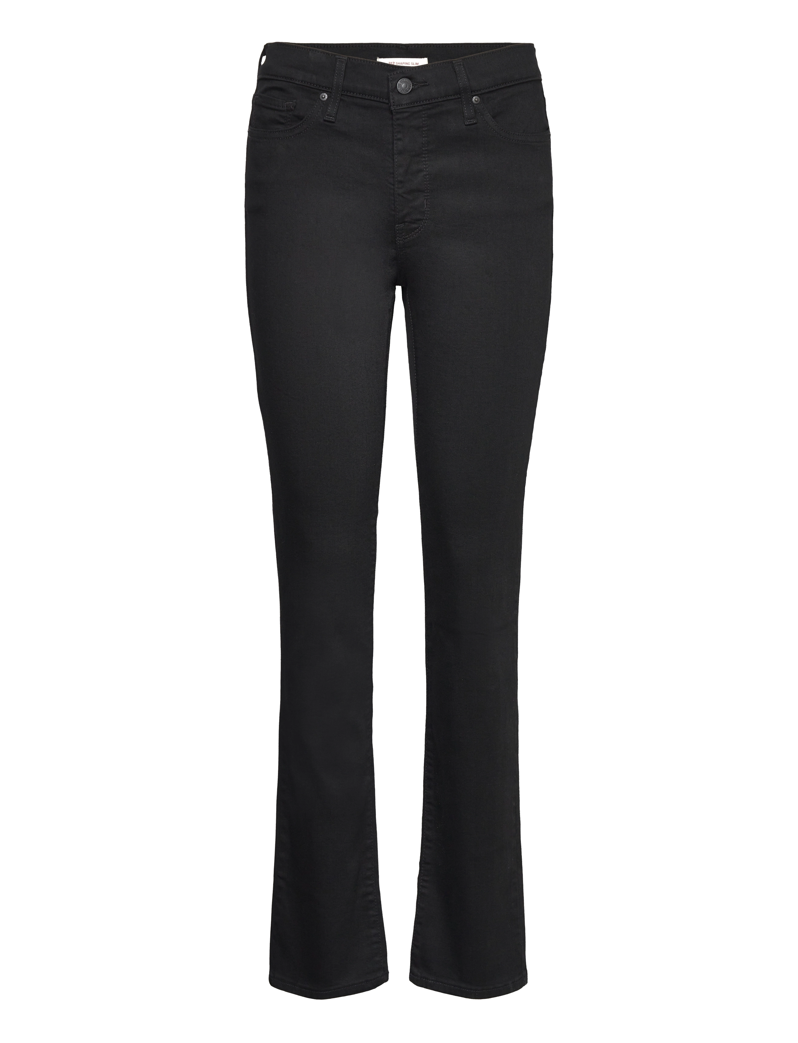 Levi's® 312 SHAPING SLIM SOFT BLACK - Dames - BLACKS / black