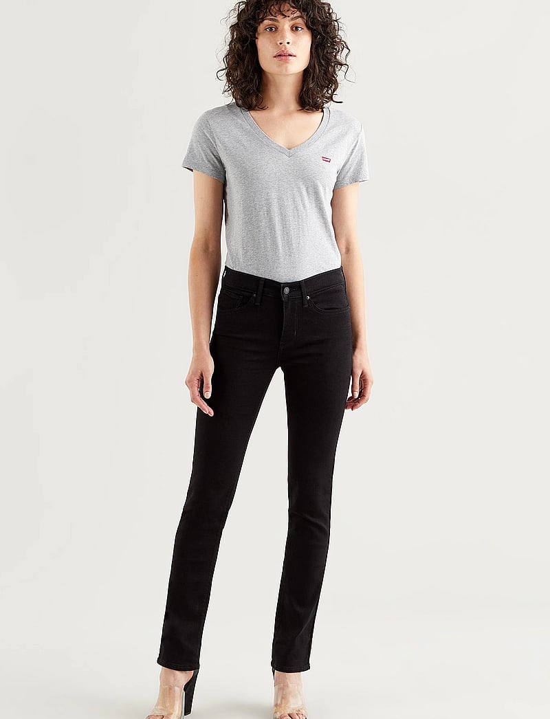 Levi's® - 312 SHAPING SLIM SOFT BLACK - slim jeans - blacks - 0