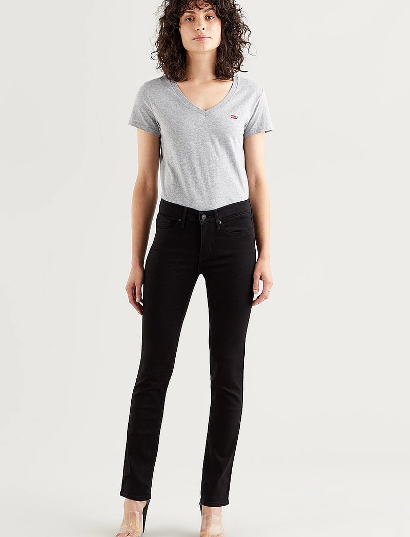 Levi's® - 312 SHAPING SLIM SOFT BLACK - slim jeans - blacks - 3