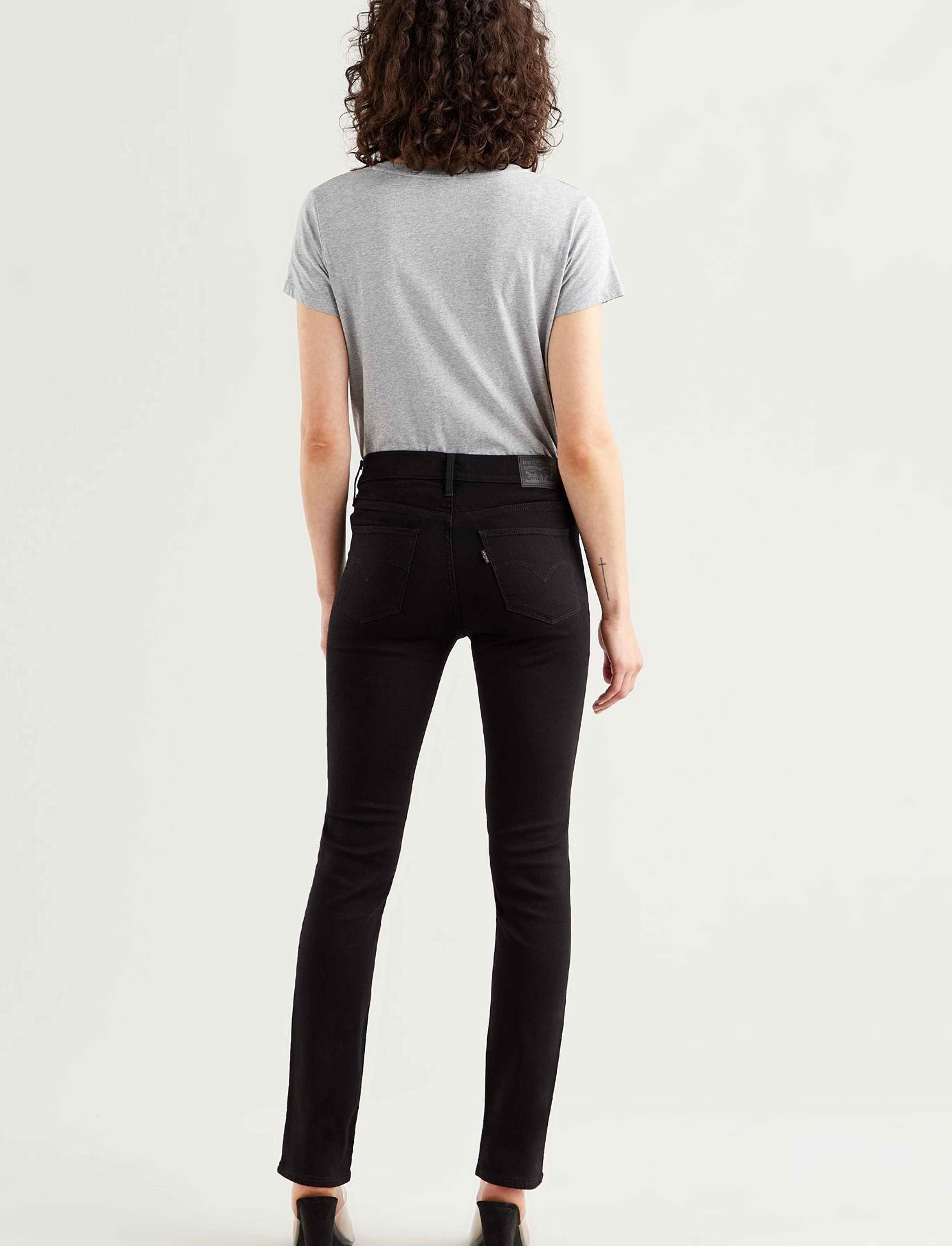 Levi's® - 312 SHAPING SLIM SOFT BLACK - slim fit -farkut - blacks - 4