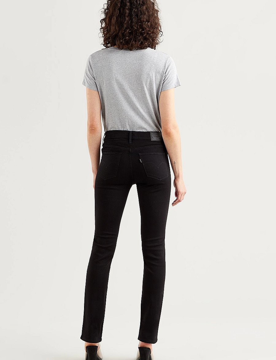 Levi's® - 312 SHAPING SLIM SOFT BLACK - slim fit -farkut - blacks - 4