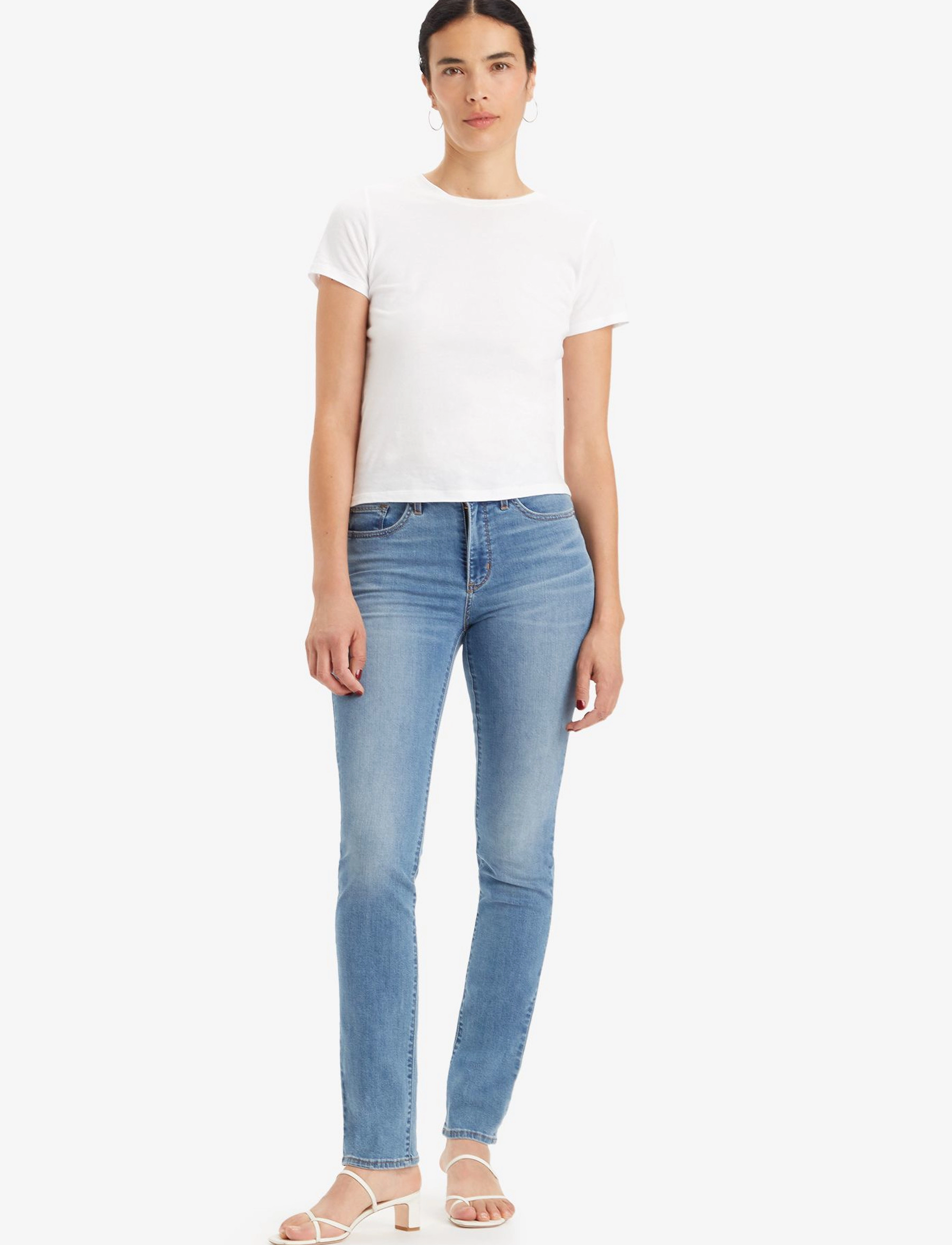 Levi's® - 312 SHAPING SLIM COOL WILD TIM - med indigo - worn in - 2
