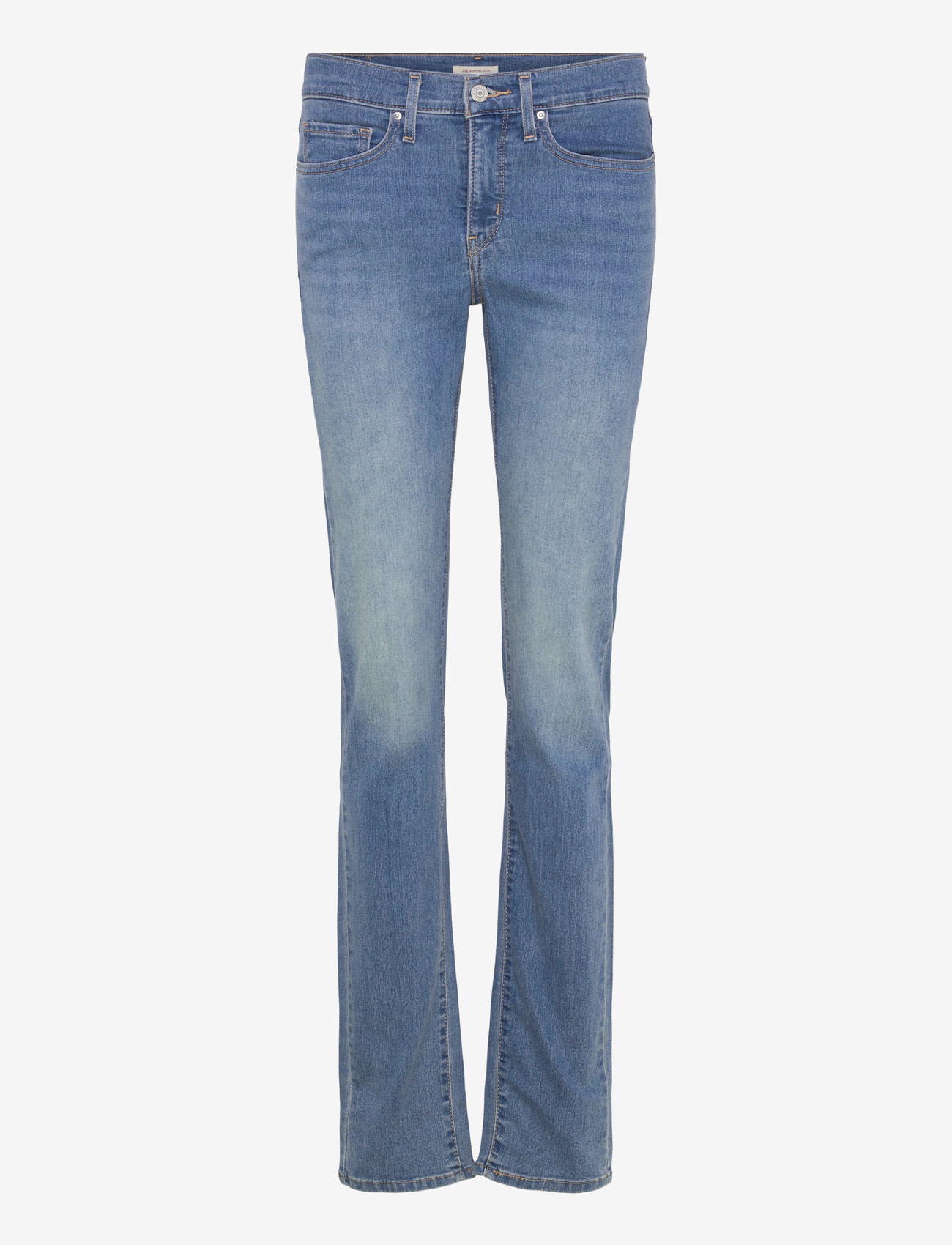 Levi's® - 312 SHAPING SLIM WORKING HARDE - slim jeans - med indigo - worn in - 0