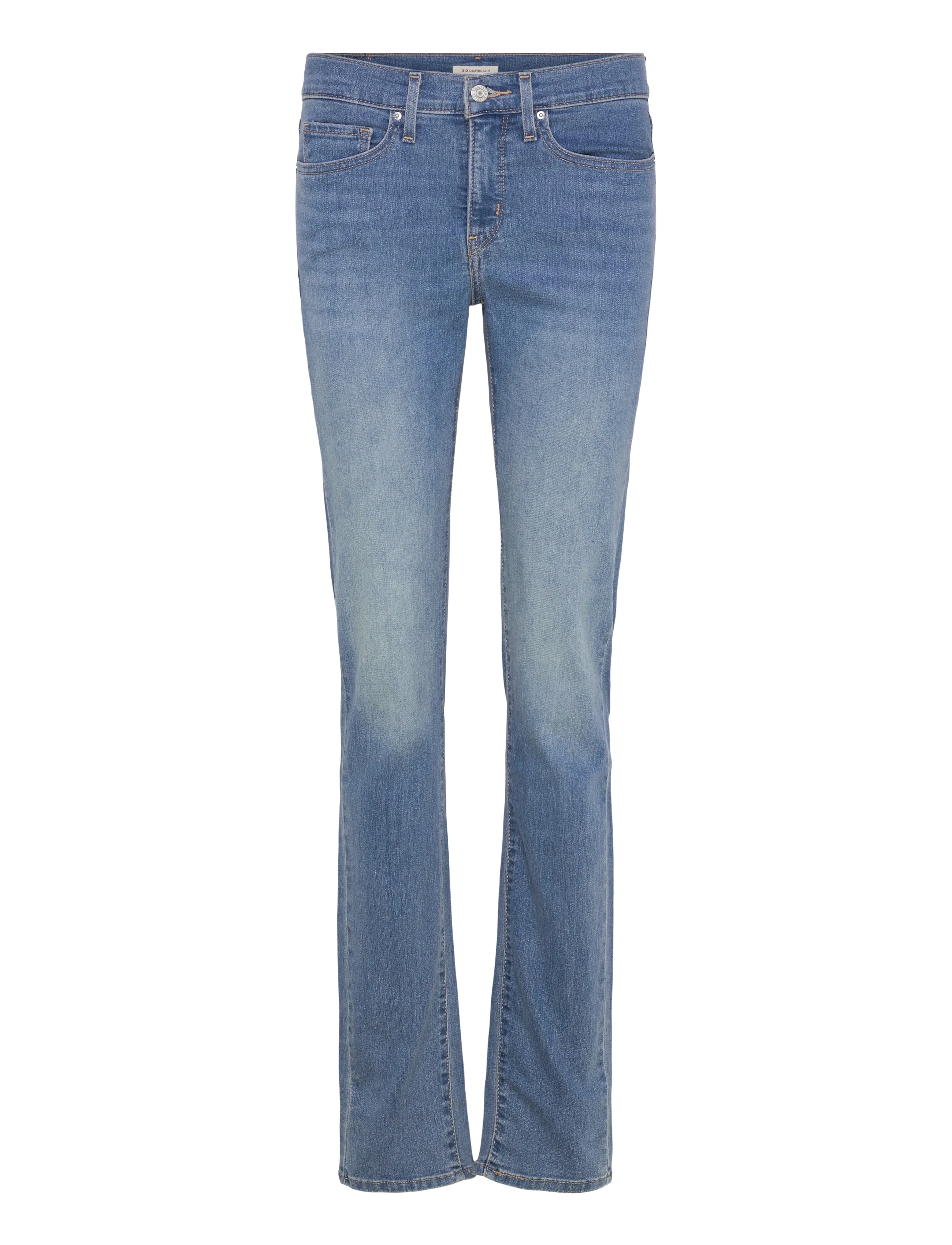 Levi's® 312 SHAPING SLIM WORKING HARDE - Uus - MED INDIGO - WORN IN / blue