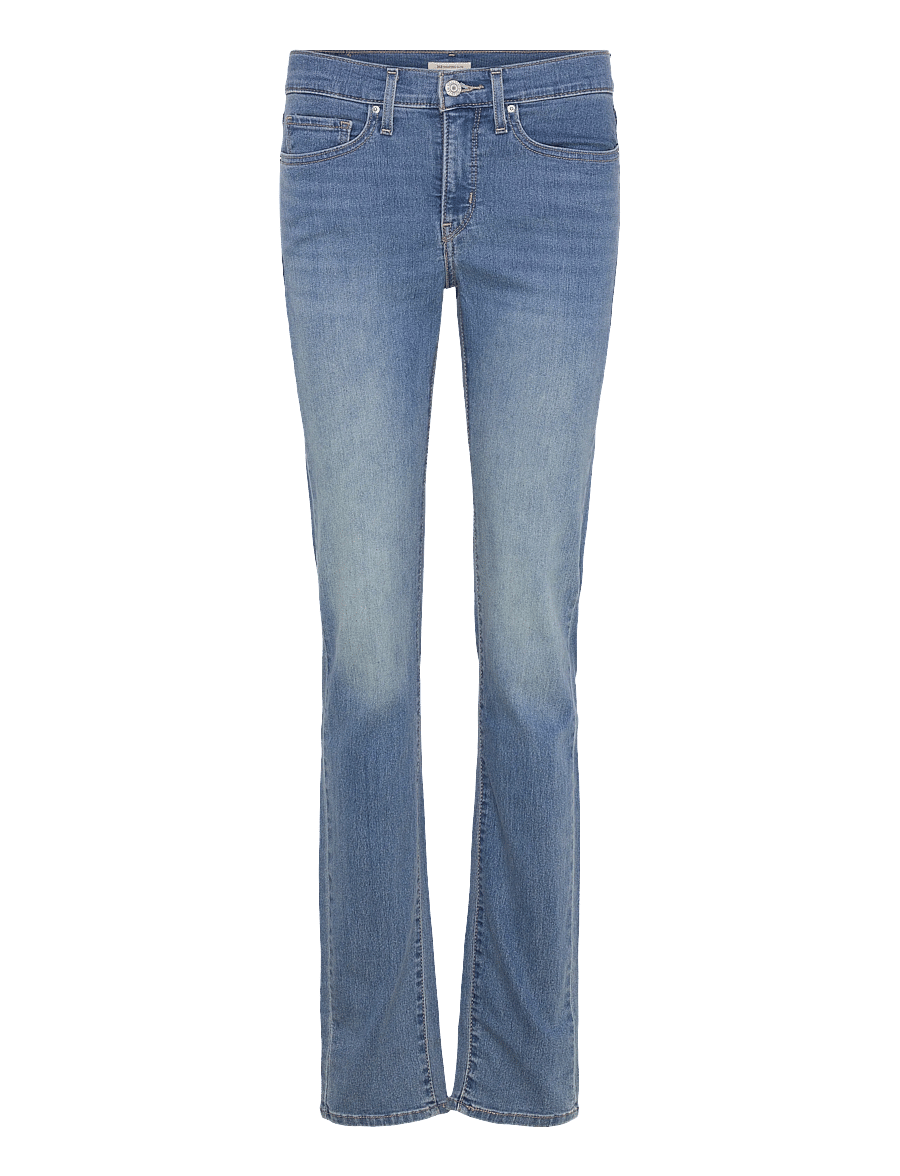 Levi's® - 312 SHAPING SLIM WORKING HARDE - slim fit jeans - med indigo - worn in - 1
