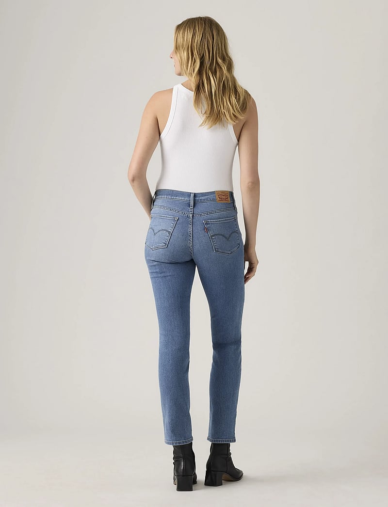 Levi's® - 312 SHAPING SLIM WORKING HARDE - slim jeans - med indigo - worn in - 4
