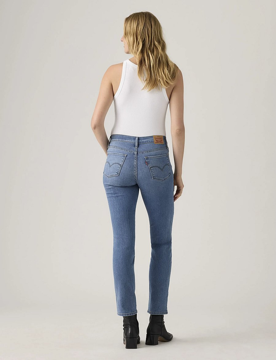 Levi's® - 312 SHAPING SLIM WORKING HARDE - slim fit -farkut - med indigo - worn in - 4