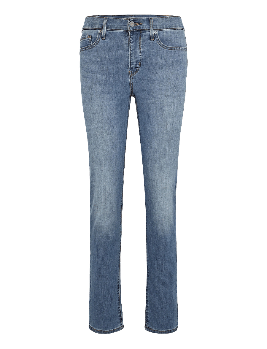Levi's® - 312 SHAPING SLIM COOL SATISFAC - slim-fit-jeans - med indigo - worn in - 1