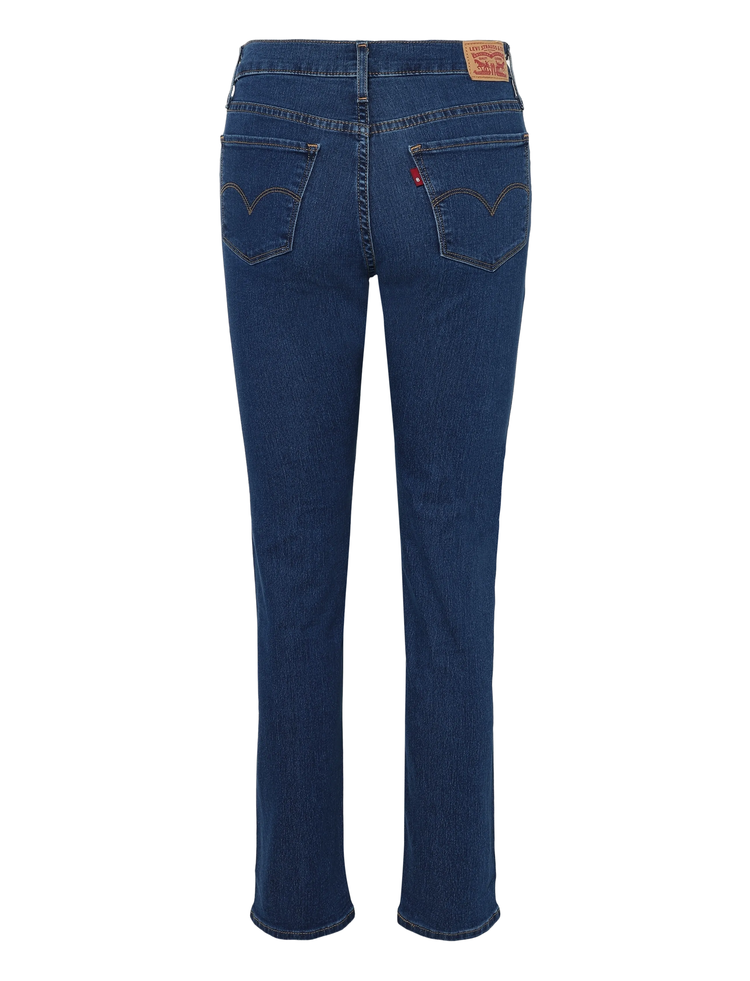Levi's® - 312 SHAPING SLIM NEW BESTIE - slim-fit-jeans - dark indigo - worn in - 1