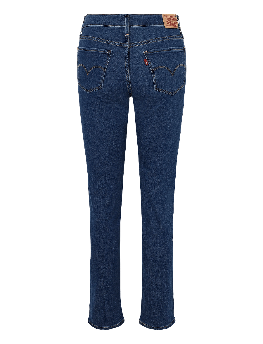 Levi's® - 312 SHAPING SLIM NEW BESTIE - slim-fit-jeans - dark indigo - worn in - 1