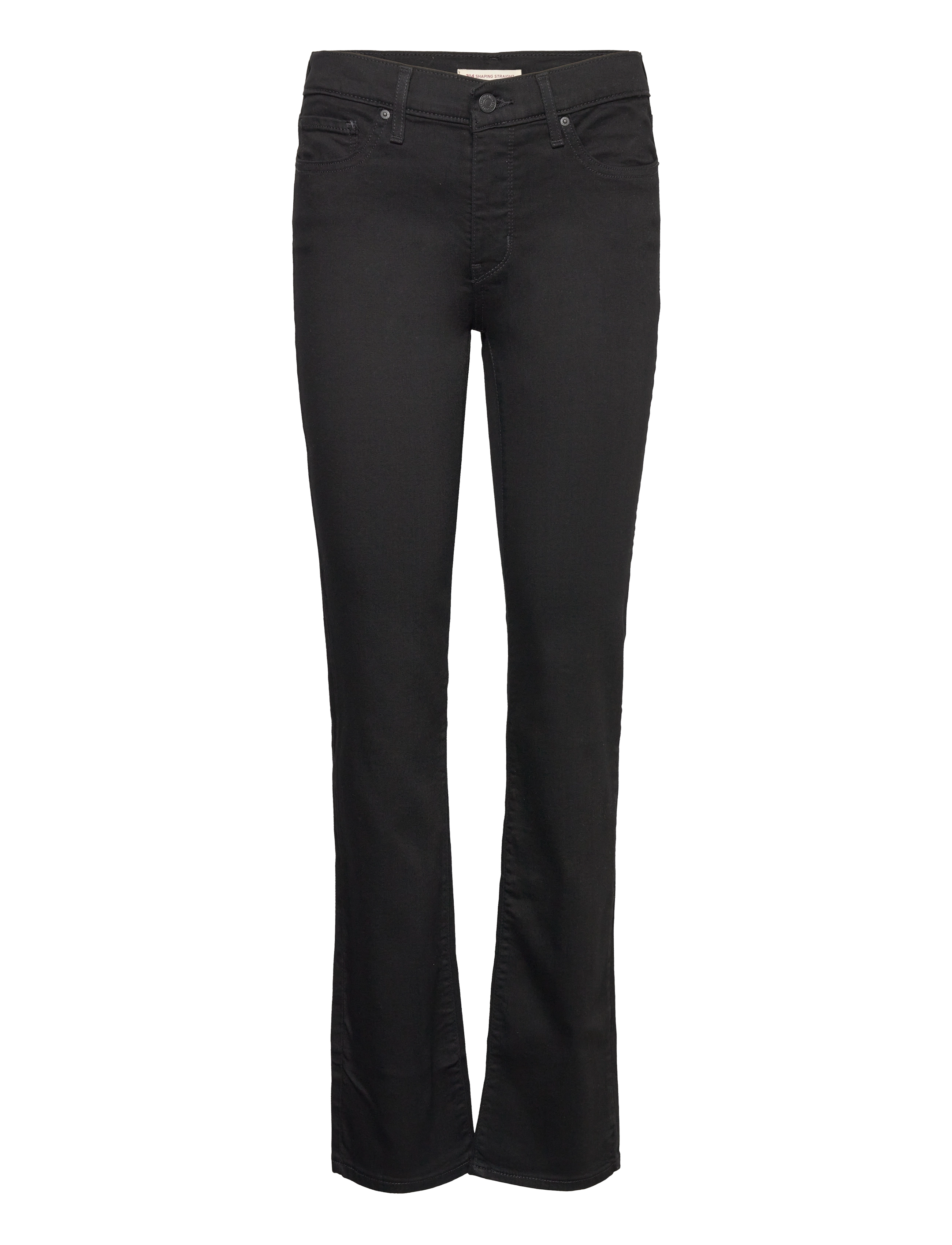 LEVI'S 314 Shaping Straight Soft Blac Schwarz - 30x32 - Damen