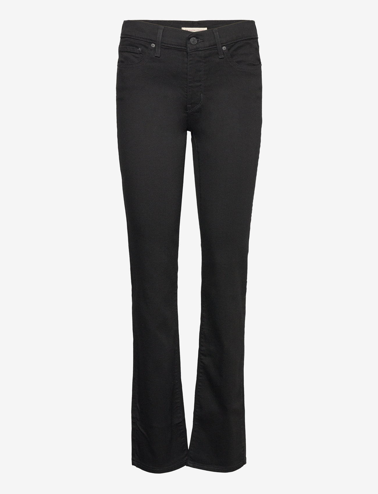 Levi's® - 314 SHAPING STRAIGHT SOFT BLAC - straight jeans - blacks - 1