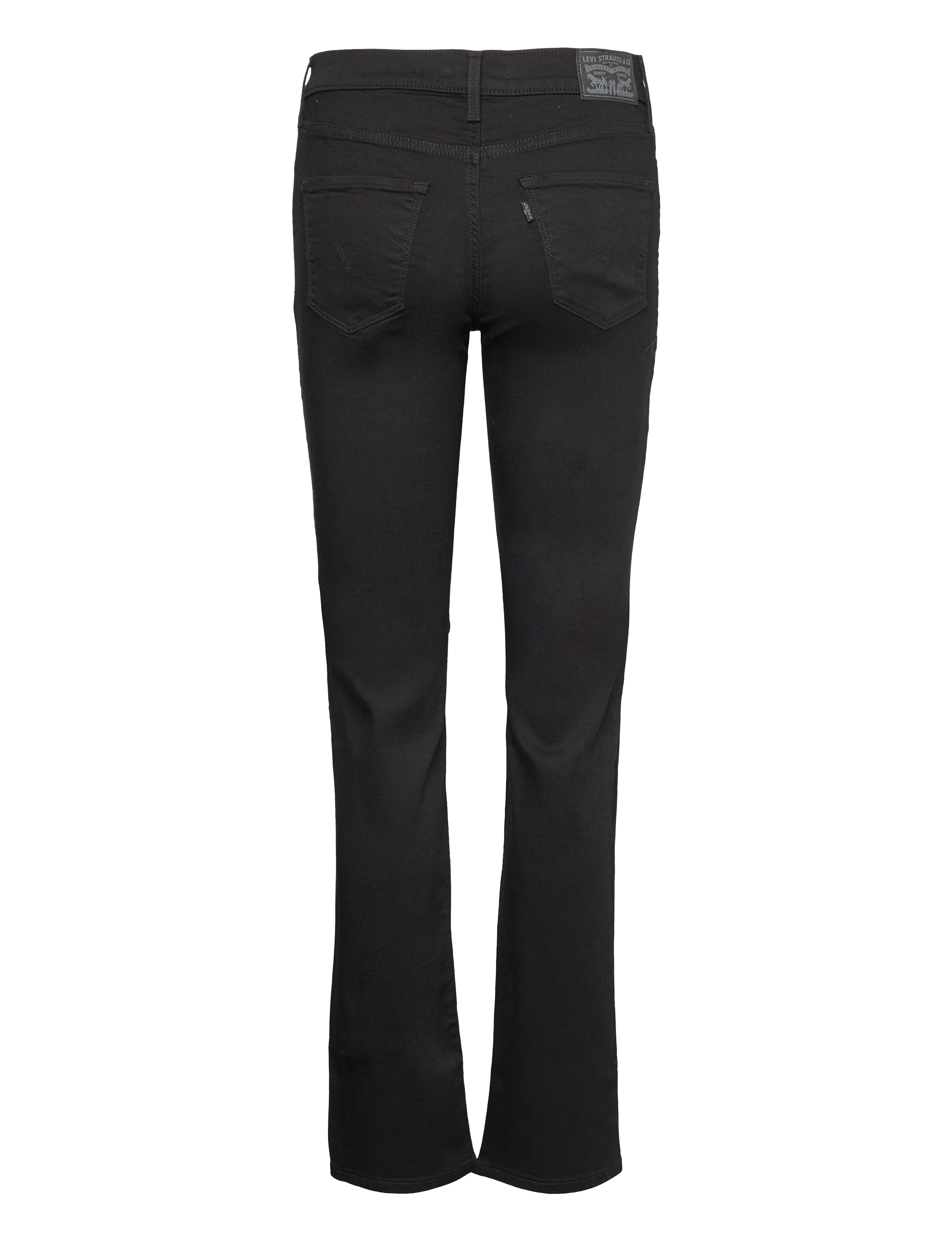 Levi's® - 314 SHAPING STRAIGHT SOFT BLAC - straight jeans - blacks - 2