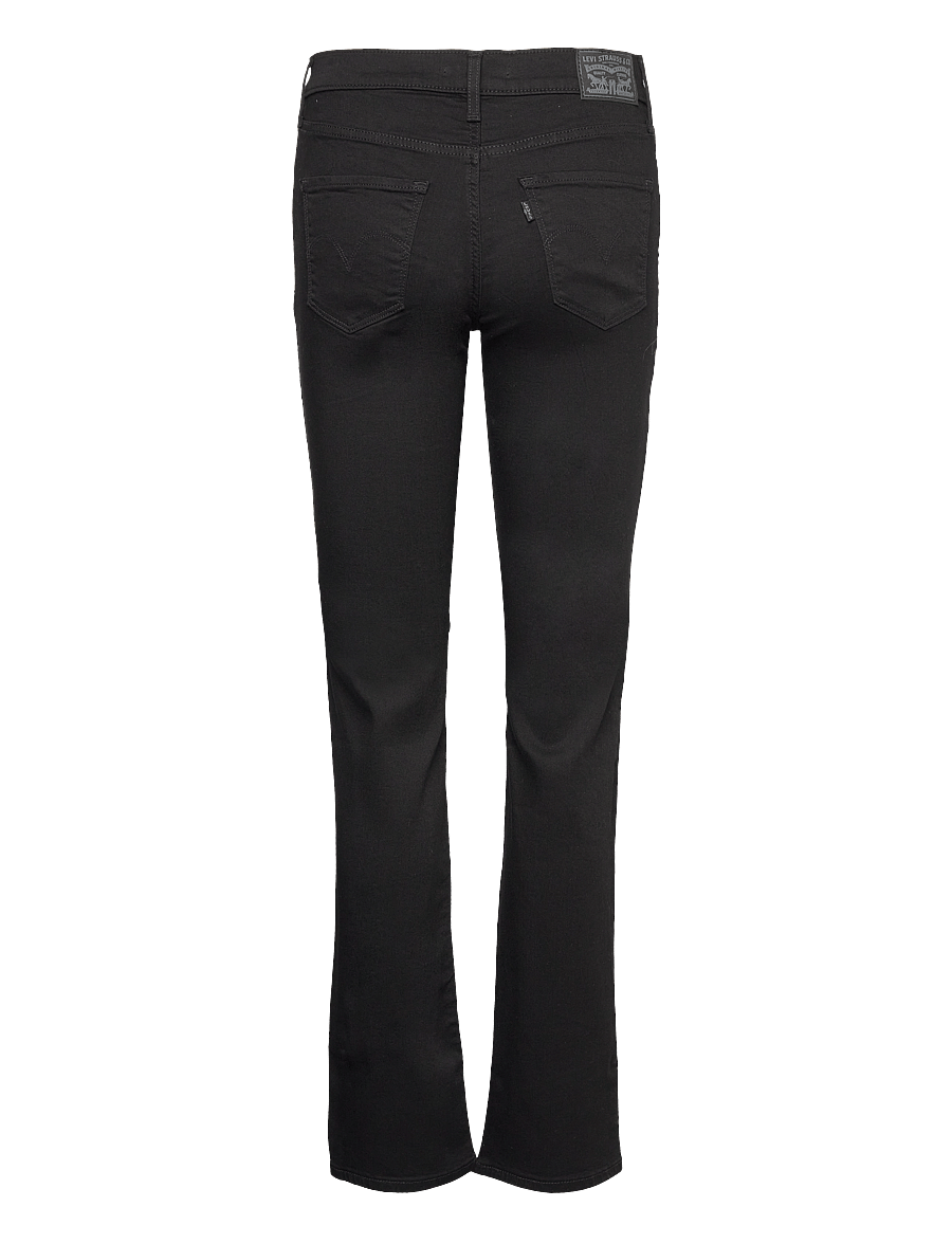 Levi's® - 314 SHAPING STRAIGHT SOFT BLAC - raka jeans - blacks - 2