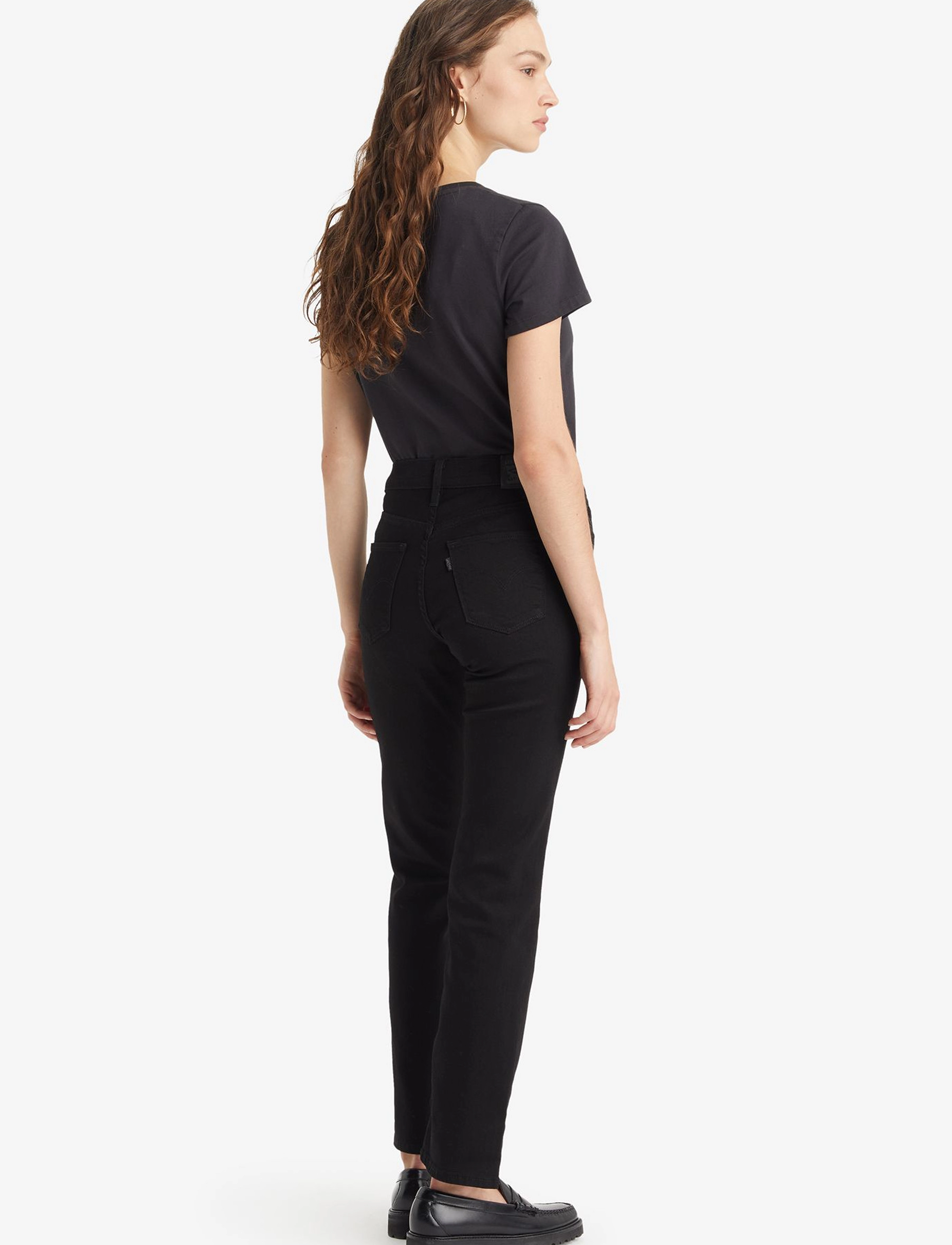 Levi's® - 314 SHAPING STRAIGHT SOFT BLAC - raka jeans - blacks - 3