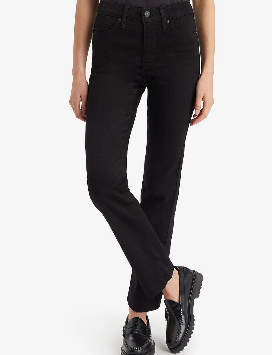 Levi's® - 314 SHAPING STRAIGHT SOFT BLAC - raka jeans - blacks - 5