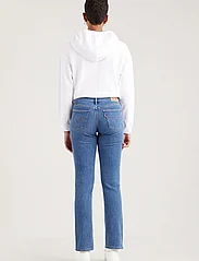 LEVI´S Women - 314 SHAPING STRAIGHT LAPIS GEM - raka jeans - med indigo - worn in - 4