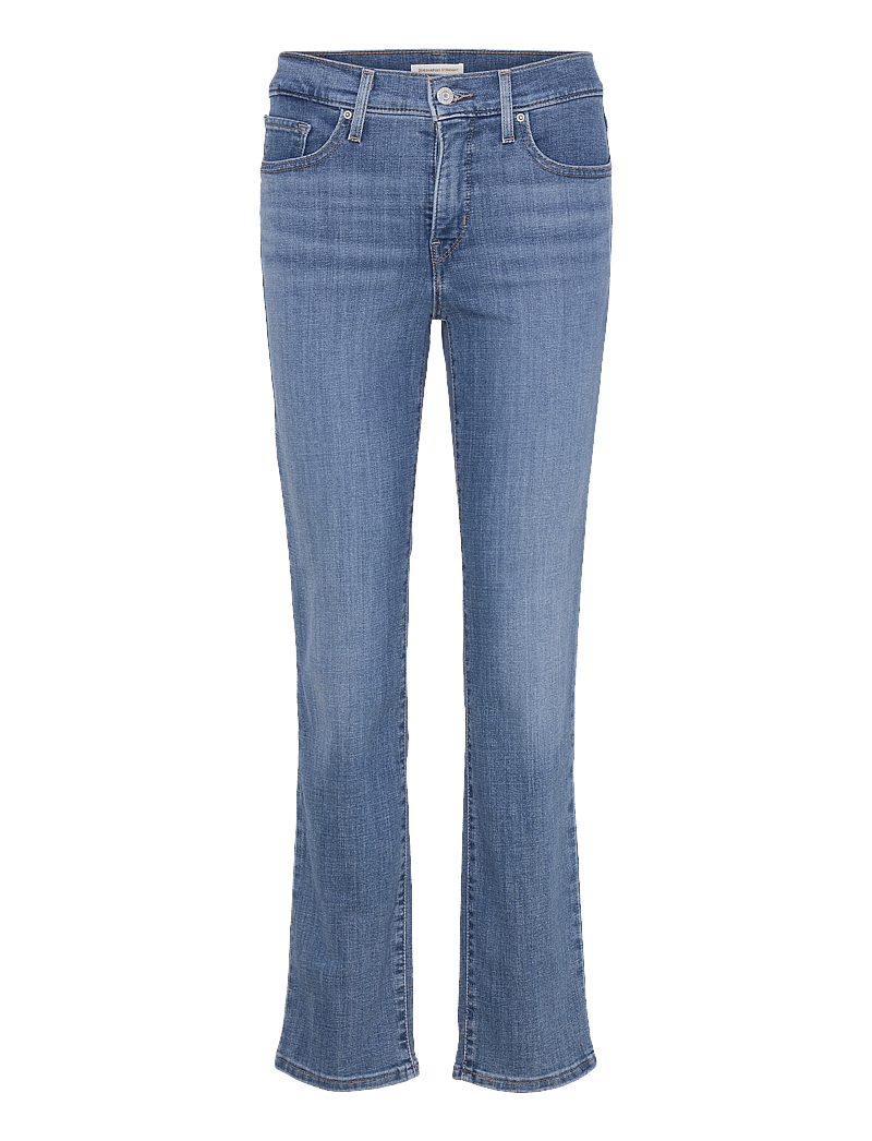 Levi's® - 314 SHAPING STRAIGHT LAPIS BAR - straight jeans - light indigo - worn in - 0