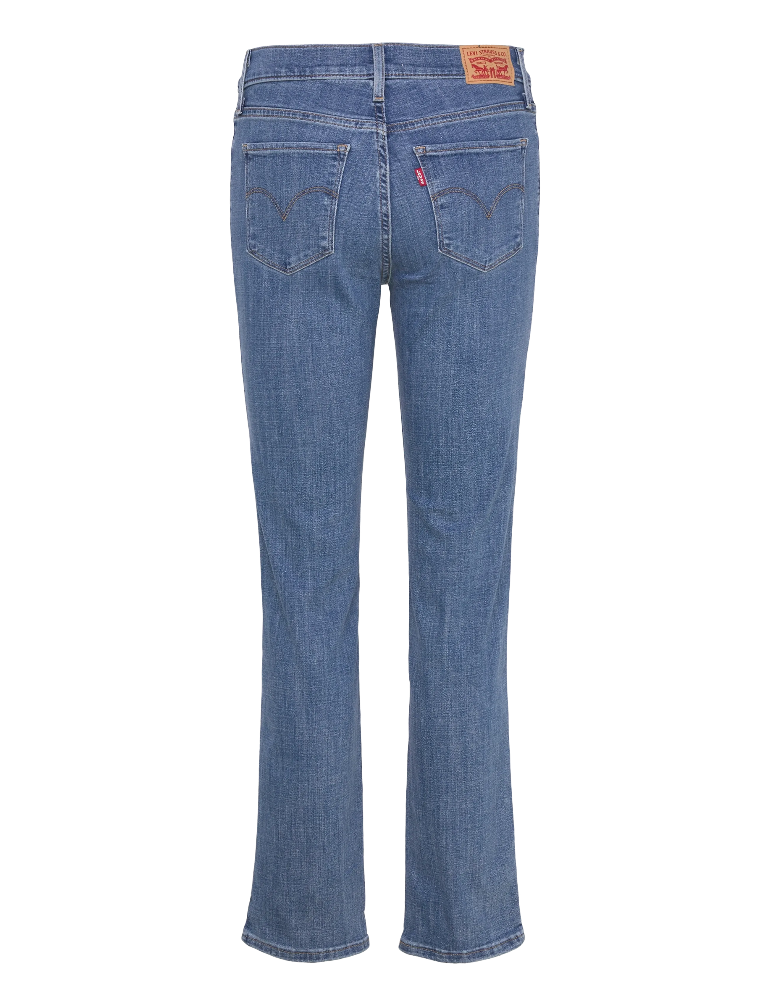 Levi's® - 314 SHAPING STRAIGHT LAPIS BAR - straight jeans - light indigo - worn in - 2