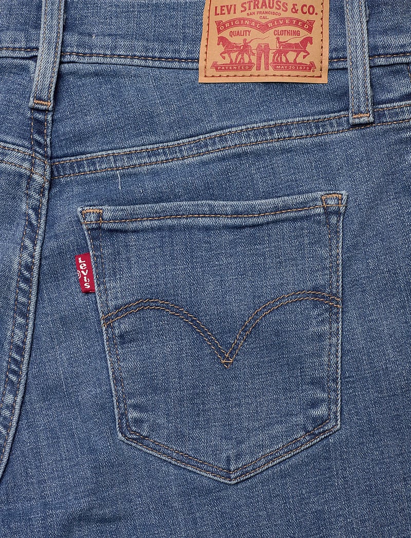 Levi's® - 314 SHAPING STRAIGHT LAPIS BAR - straight jeans - light indigo - worn in - 4