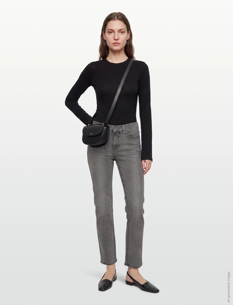 Levi's® - 314 SHAPING STRAIGHT RIVER ROC - gerade jeans - blacks - 0