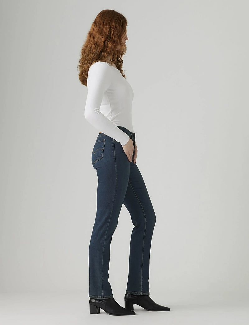 Levi's® - 314 SHAPING STRAIGHT ETERNAL I - bootcut jeans - dark indigo - worn in - 3