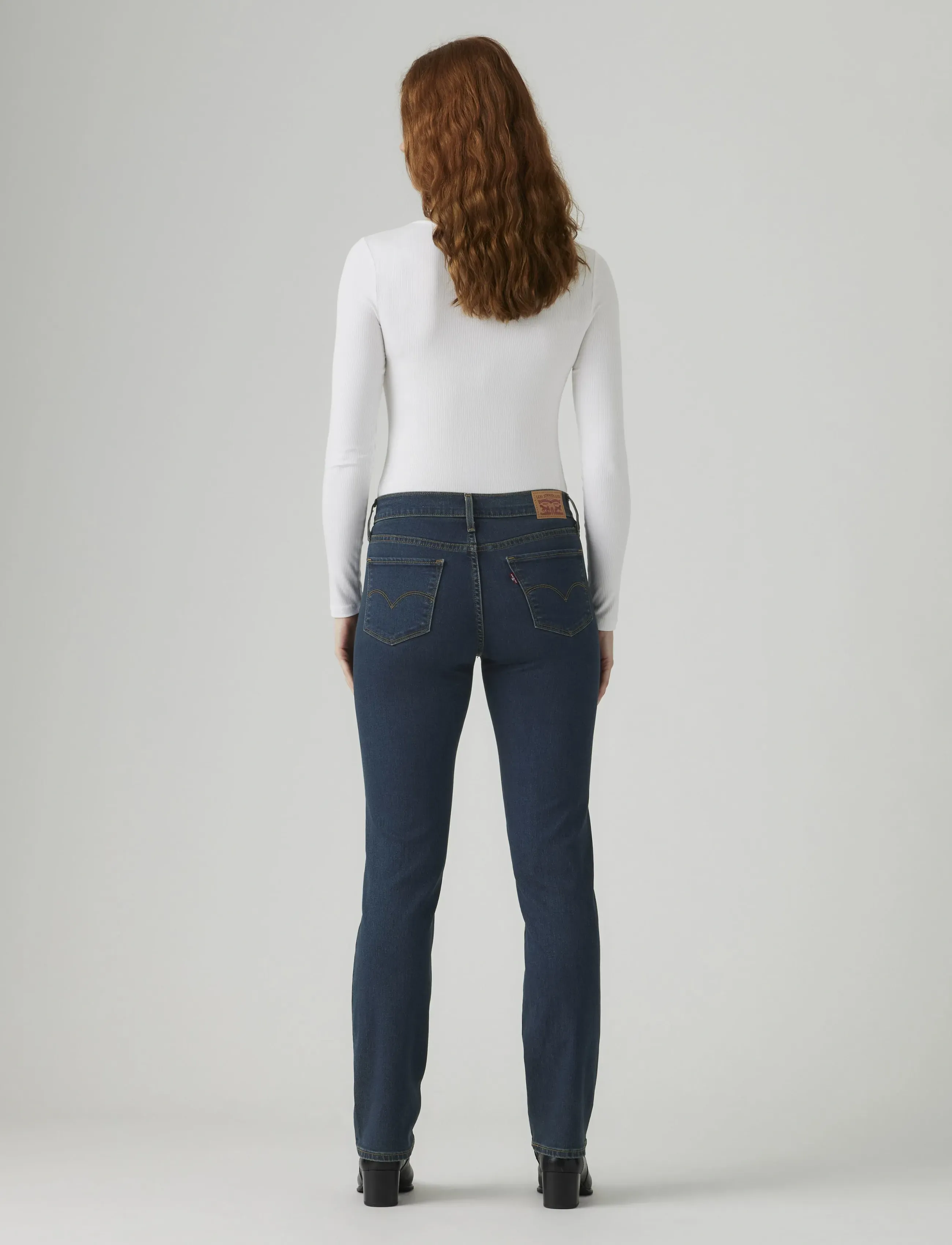Levi's® - 314 SHAPING STRAIGHT ETERNAL I - bootcut jeans - dark indigo - worn in - 4