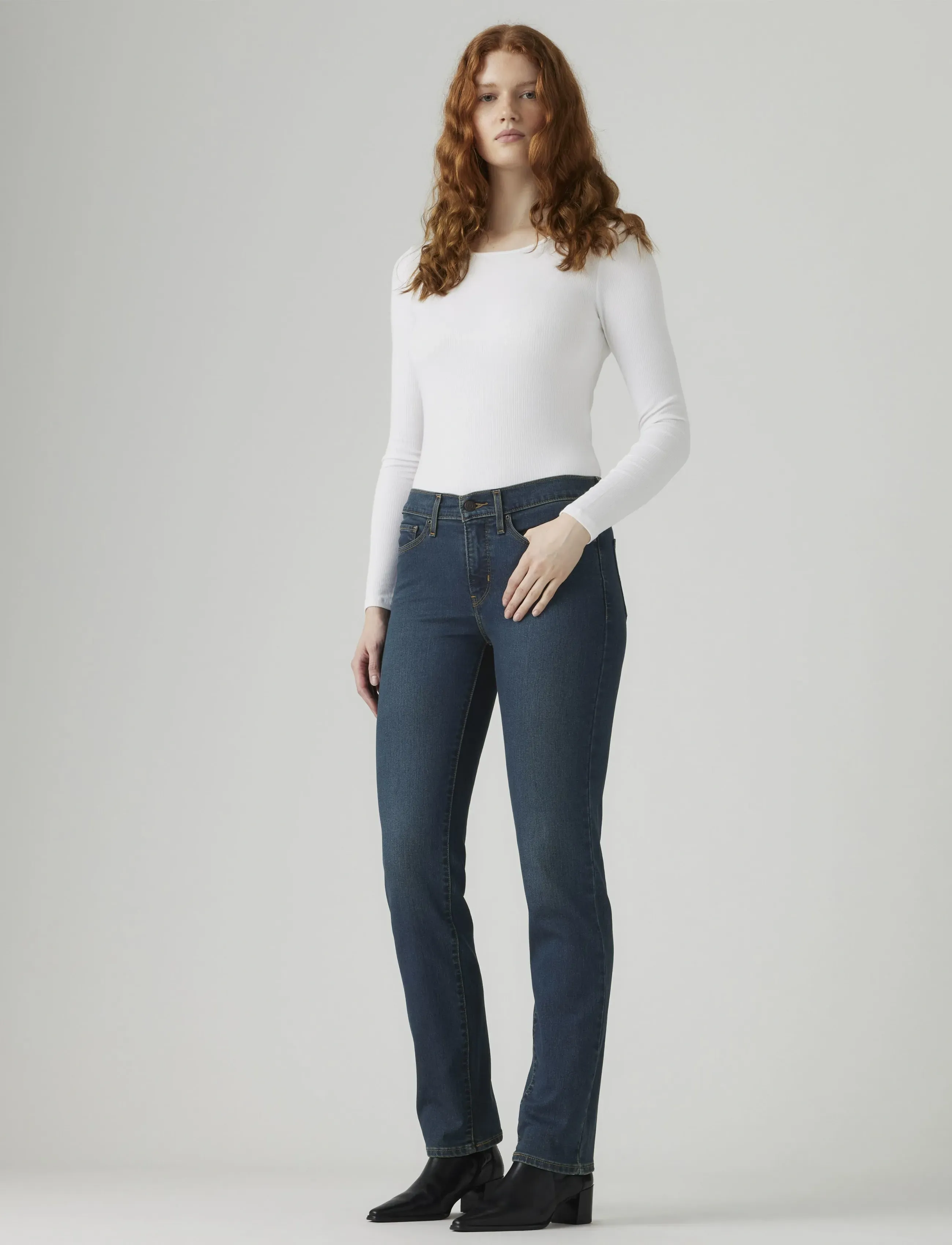 LEVIS ® 314 Shaping Straight Eternal I bootcut & flared jeans dam – bild 5