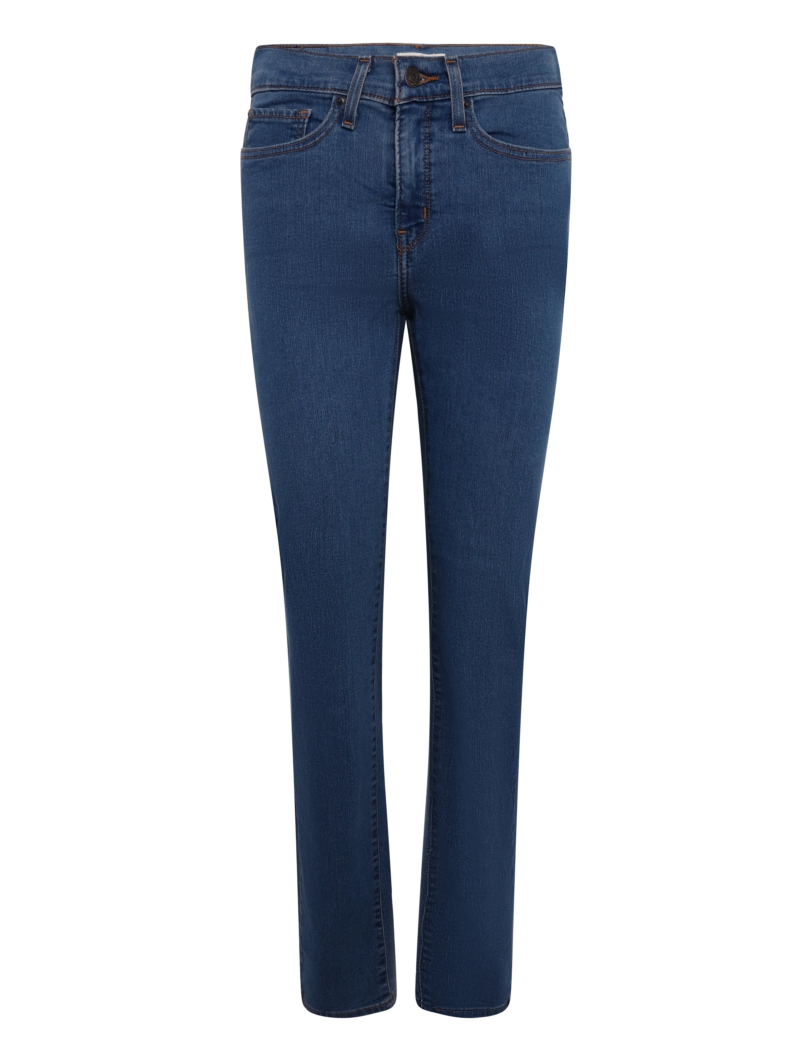Levi's® 314 SHAPING STRAIGHT WE HAVE A - Sirged teksad - MED INDIGO - WORN IN / blue