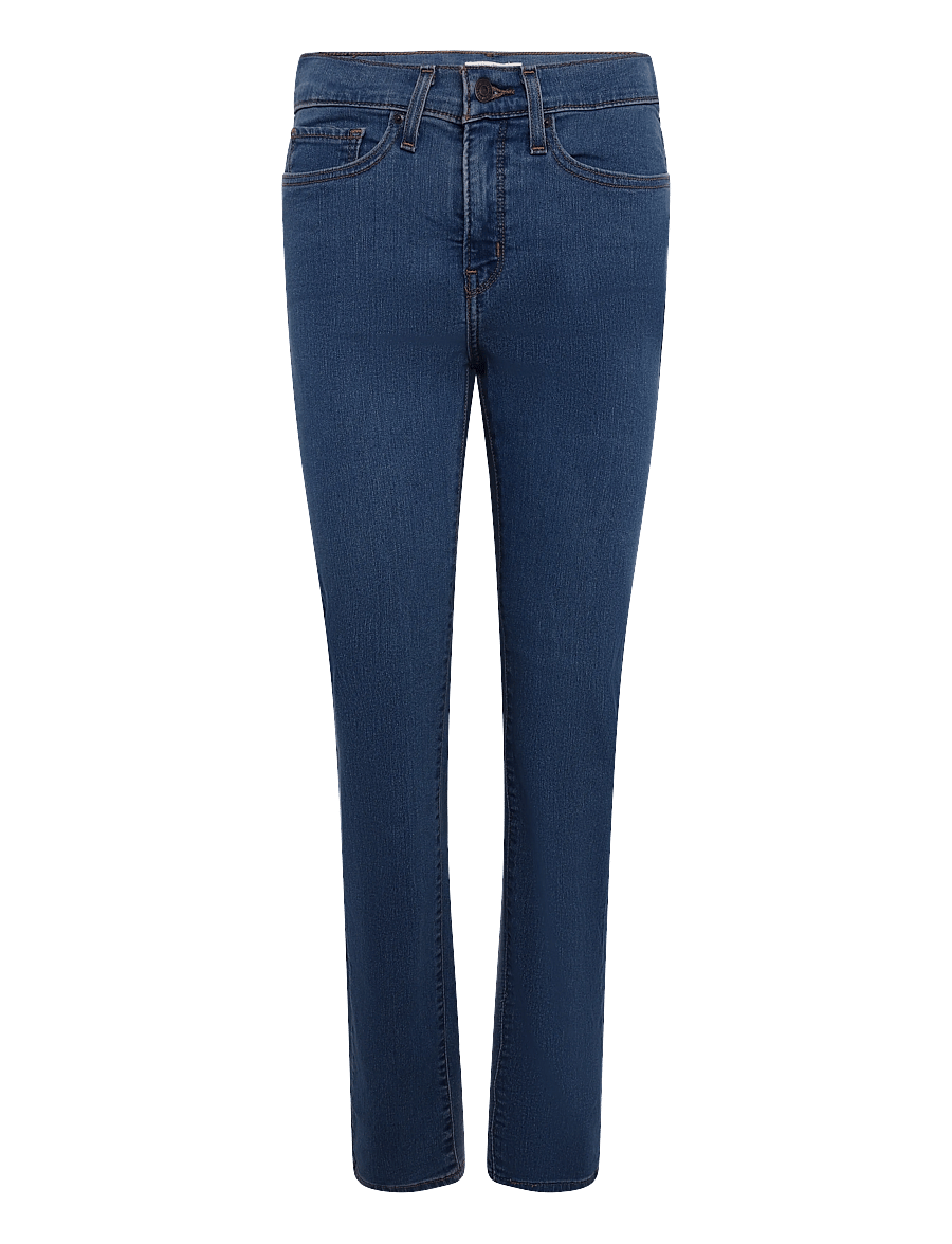Levi's® - 314 SHAPING STRAIGHT WE HAVE A - straight jeans - med indigo - worn in - 0