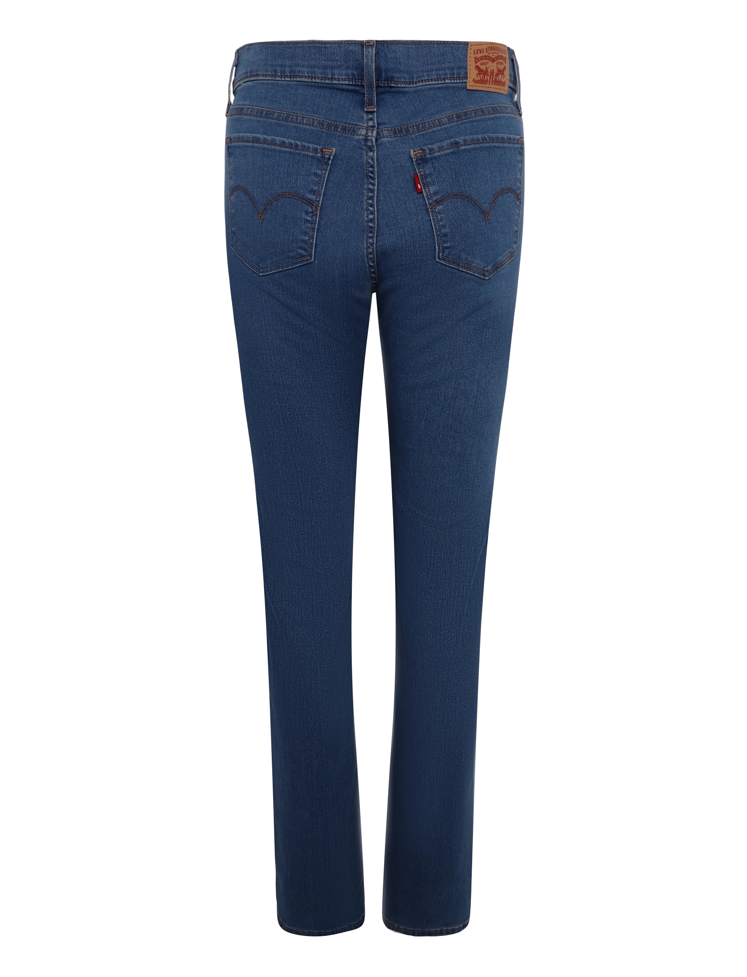 Levi's® - 314 SHAPING STRAIGHT WE HAVE A - igapäevane stiil - med indigo - worn in - 1