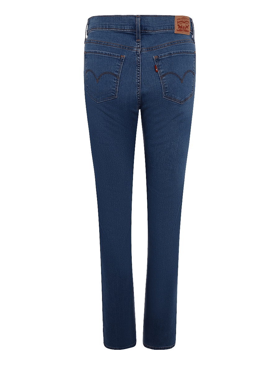 Levi's® - 314 SHAPING STRAIGHT WE HAVE A - straight jeans - med indigo - worn in - 1