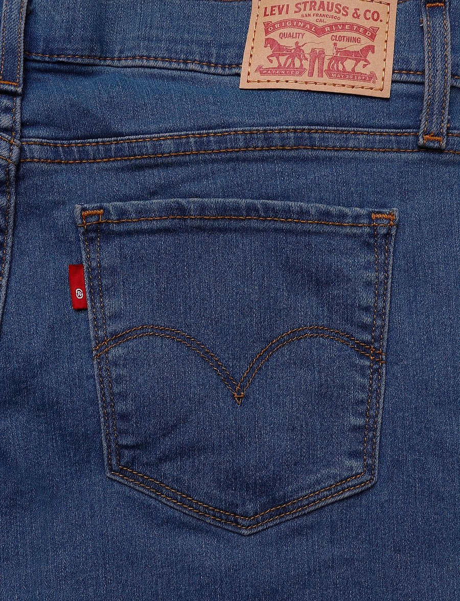 Levi's® - 314 SHAPING STRAIGHT WE HAVE A - straight jeans - med indigo - worn in - 4