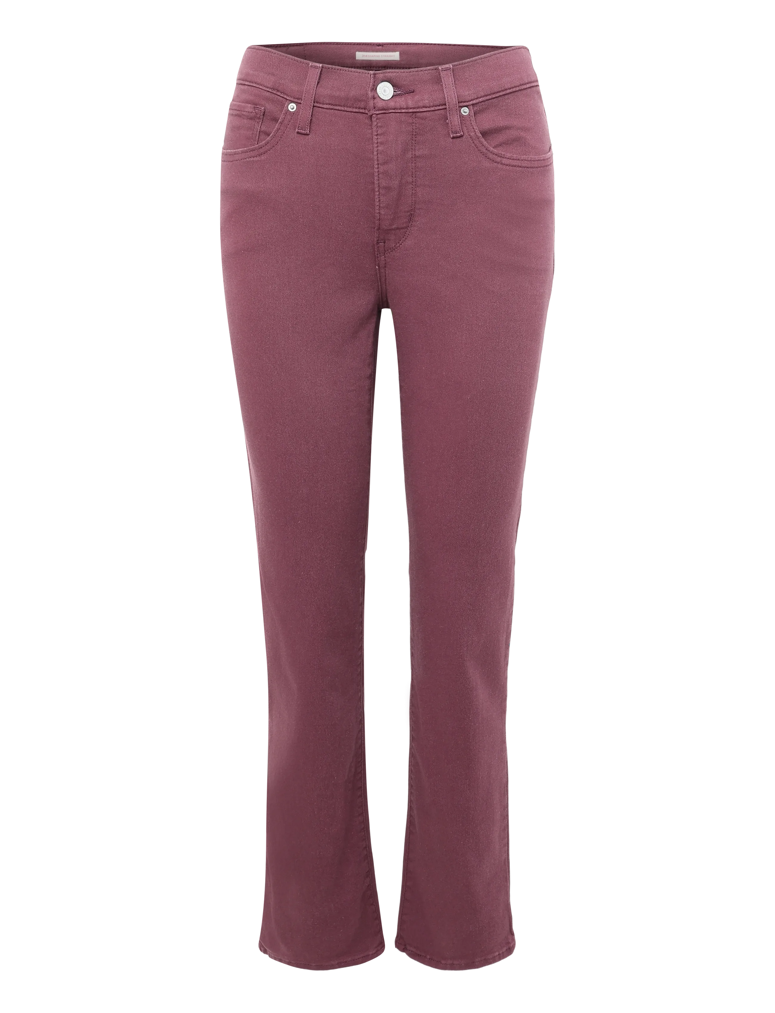 Levi's® 314 SHAPING STRAIGHT SASSAFRAS - Jeans - BROWNS / burgundy