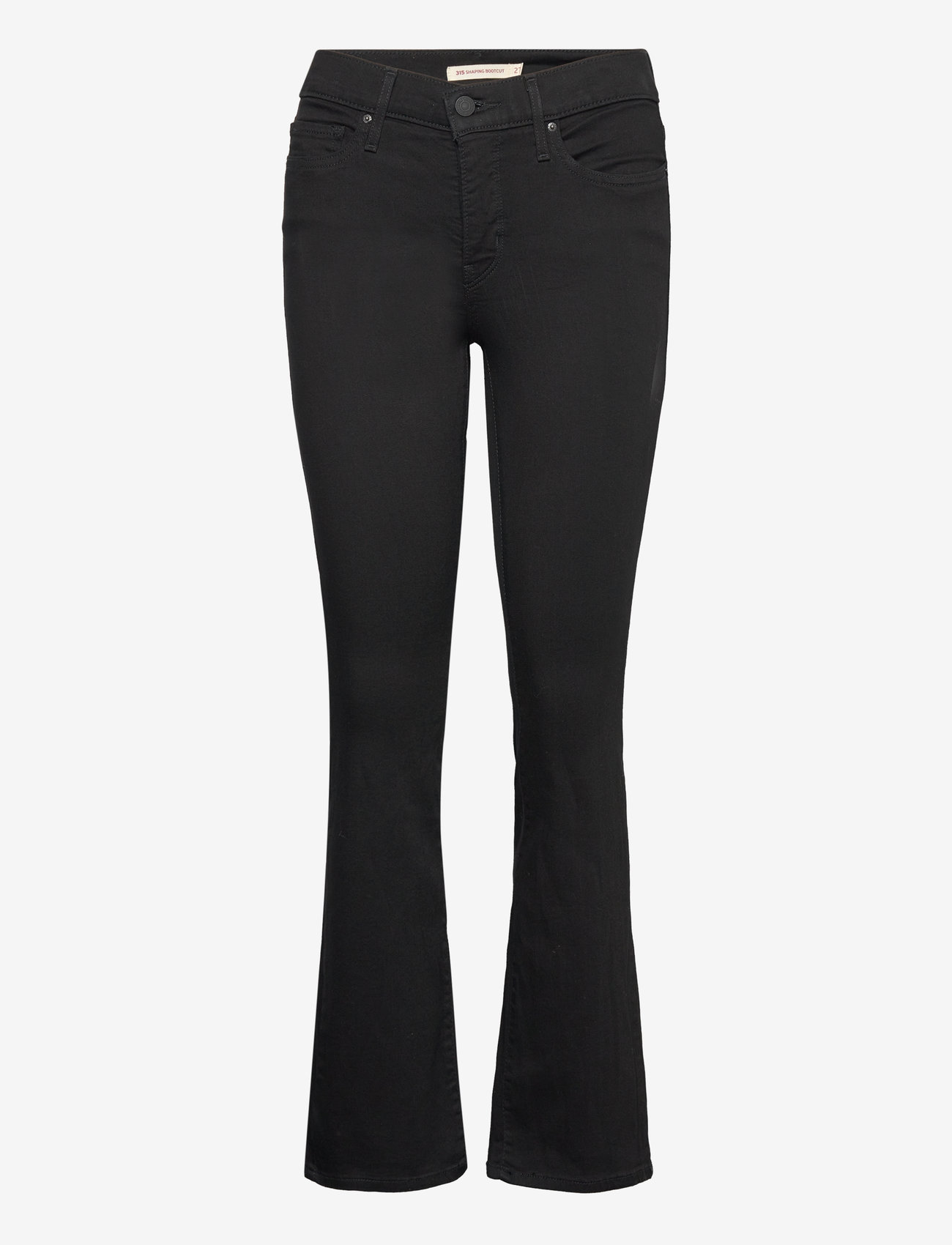 Levi's® - 315 SHAPING BOOT SOFT BLACK - schlaghosen - blacks - 1