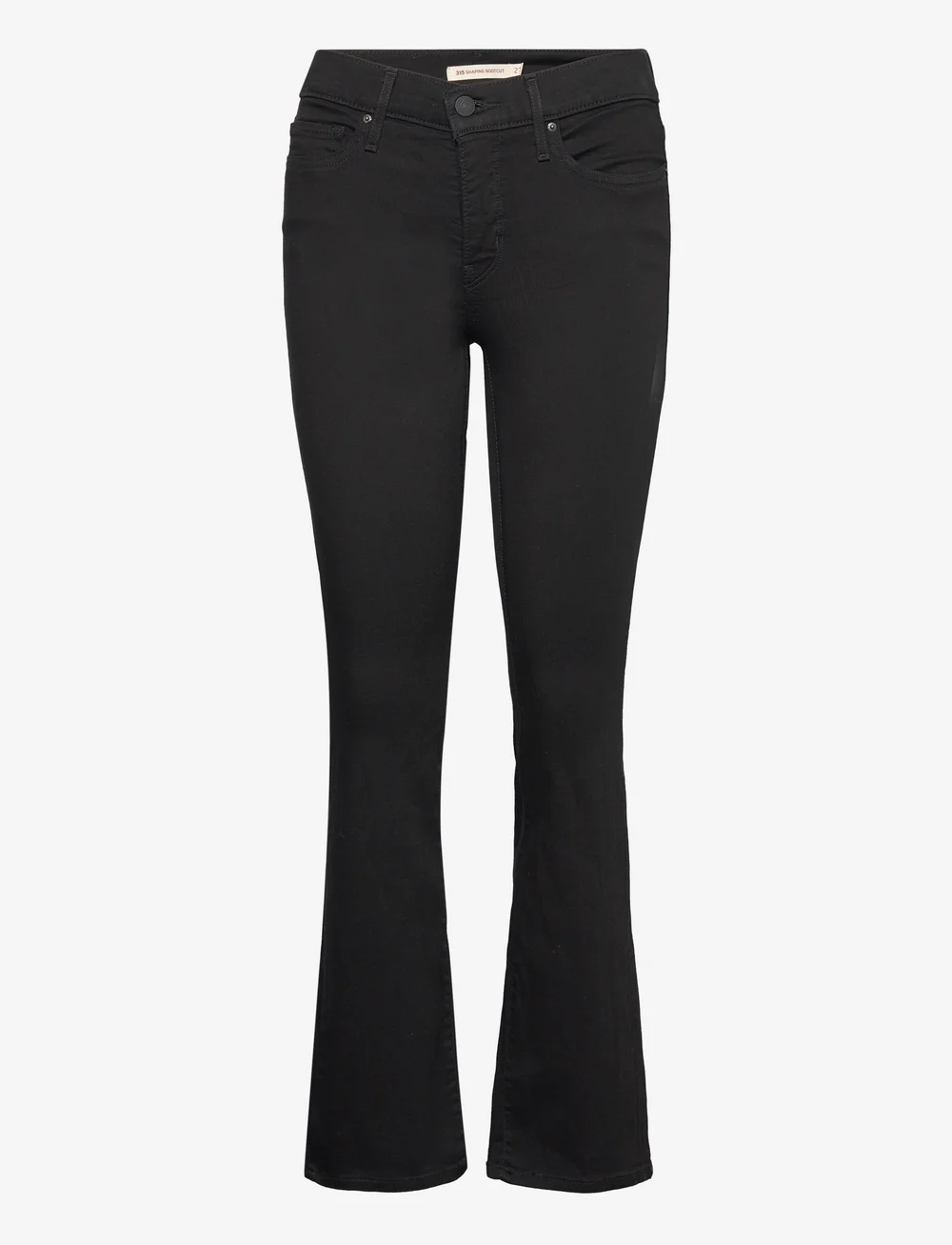 Levi's® - 315 SHAPING BOOT SOFT BLACK - flared jeans - blacks - 1