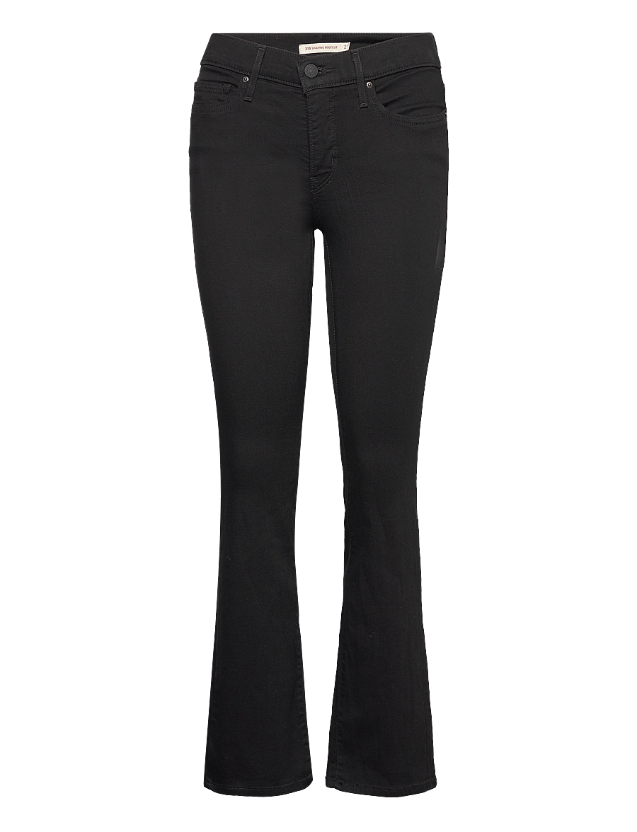 Levi's® - 315 SHAPING BOOT SOFT BLACK - flared jeans - blacks - 1