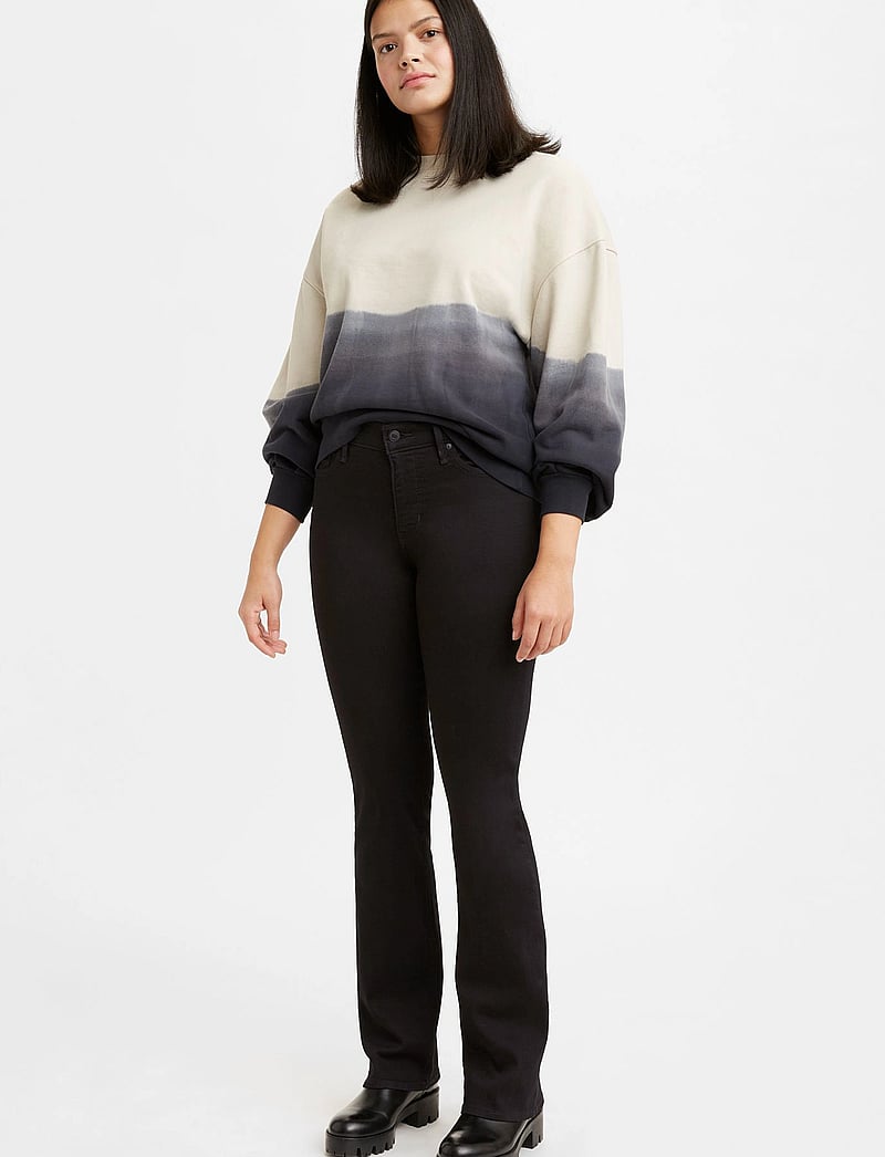 Levi's® - 315 SHAPING BOOT SOFT BLACK - flared jeans - blacks - 0