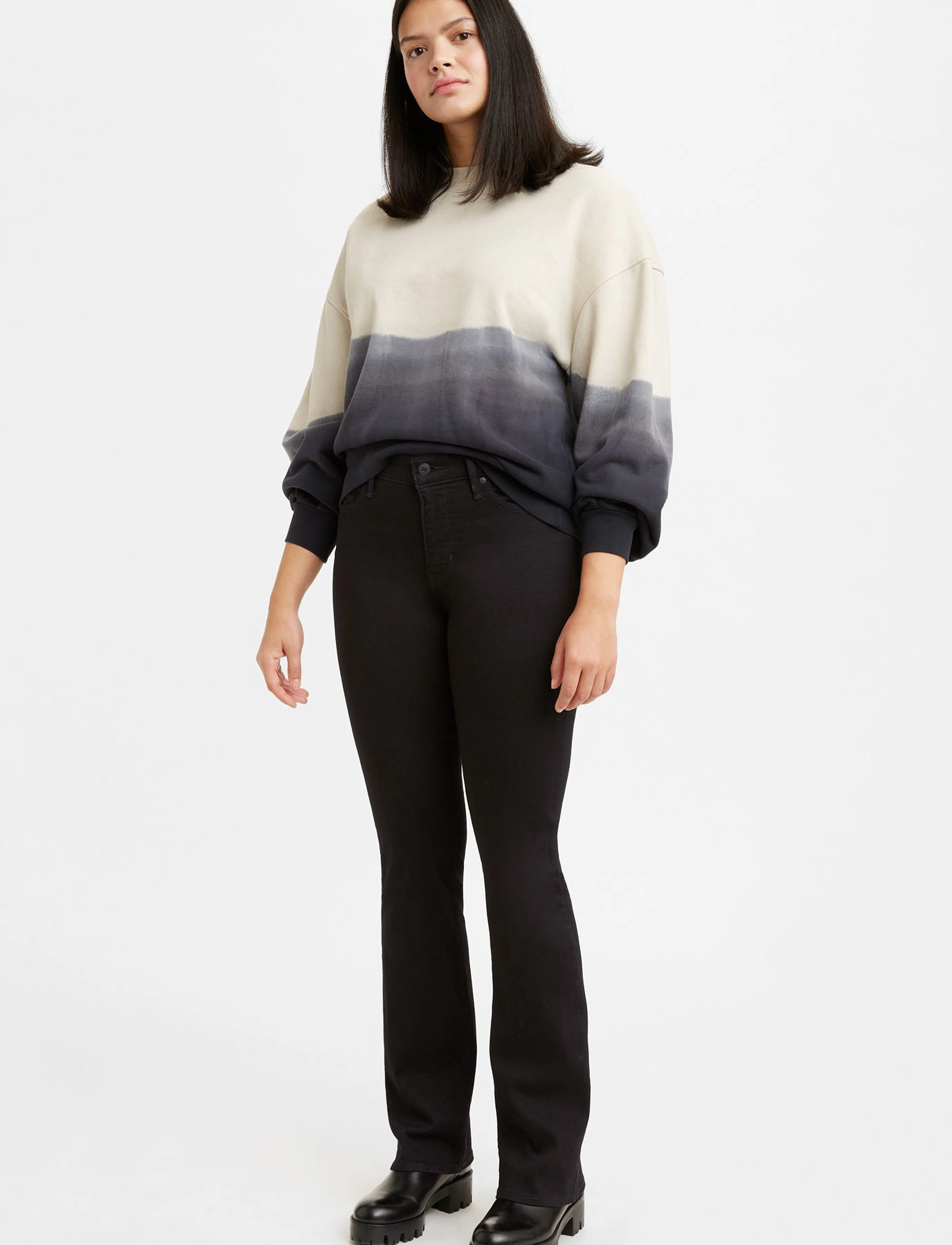 Levi's® 315 SHAPING BOOT SOFT BLACK - Nyheder - BLACKS / black