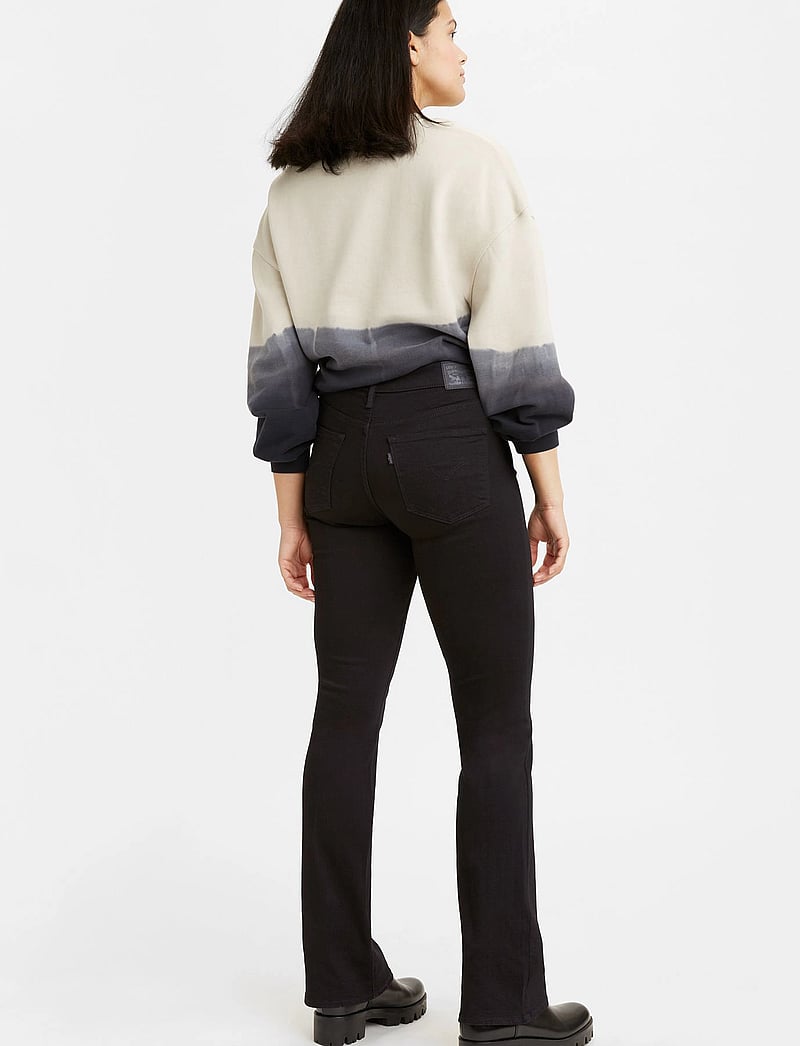 Levi's® - 315 SHAPING BOOT SOFT BLACK - flared jeans - blacks - 4