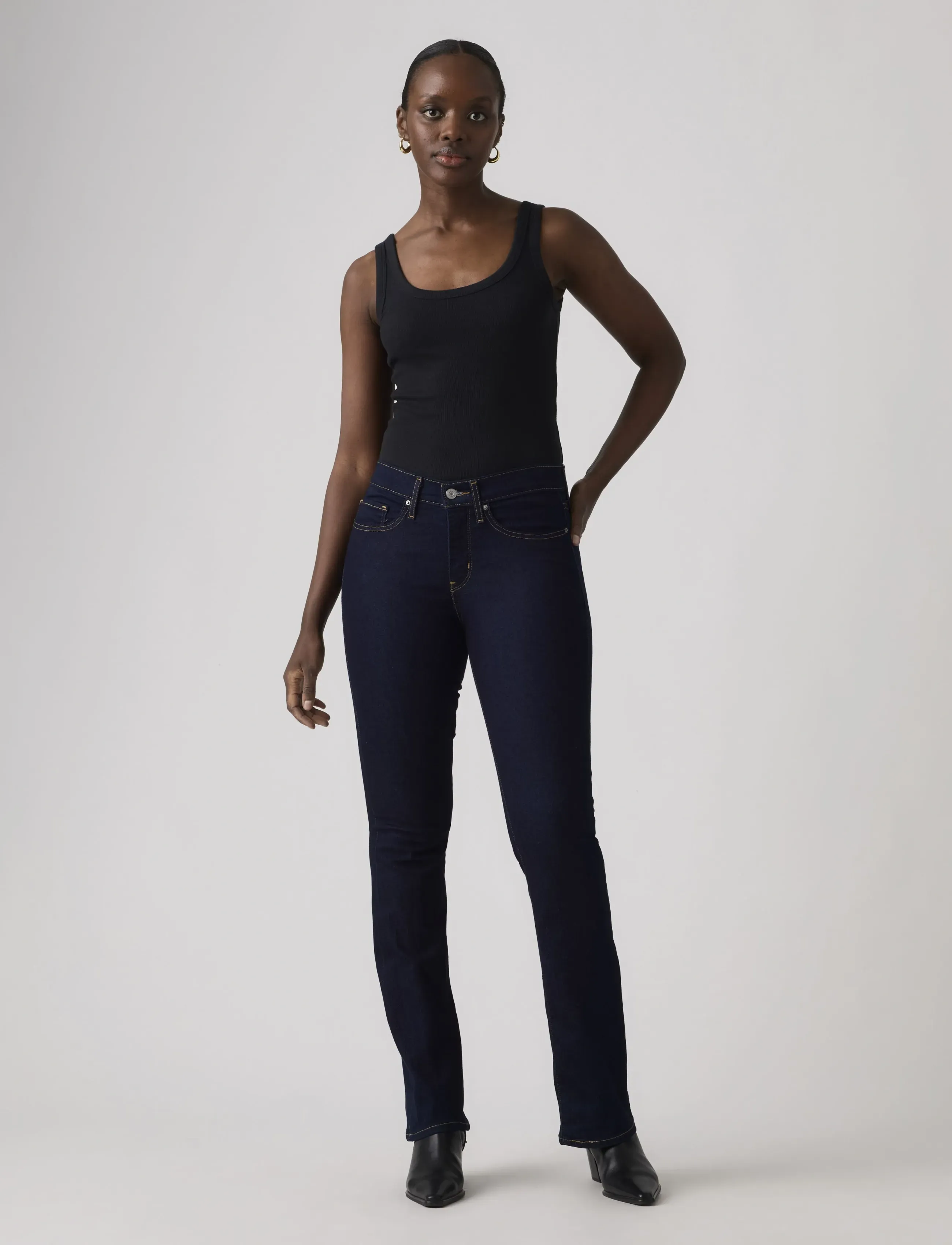 LEVIS ® 315 Shaping Boot Darkest Sky bootcut & flared jeans dam – bild 5