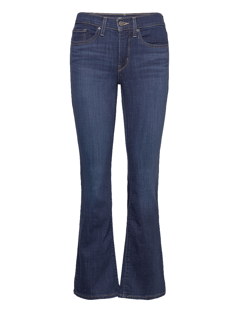 Levi's® - 315 SHAPING BOOT COBALT HAZE - utsvängda jeans - dark indigo - worn in - 1