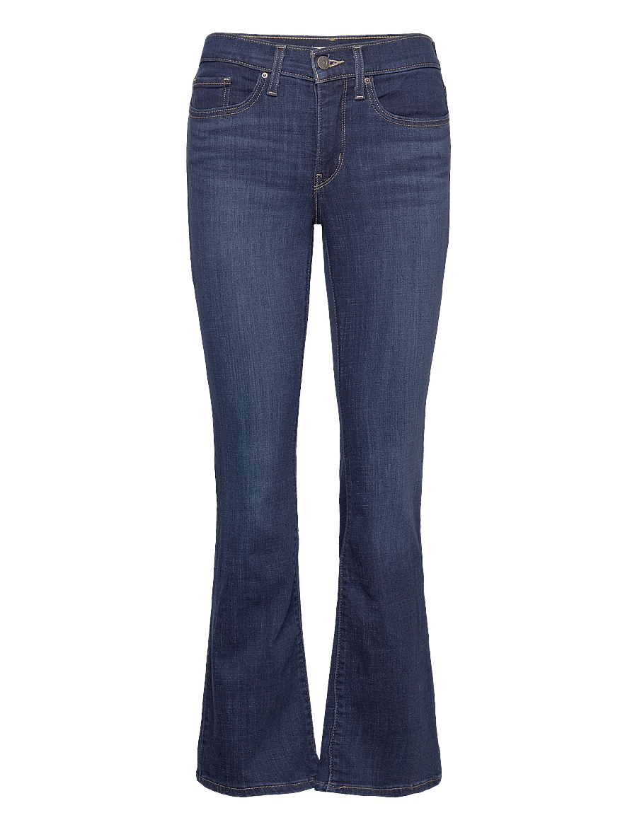 Levi's® - 315 SHAPING BOOT COBALT HAZE - flared jeans - dark indigo - worn in - 1