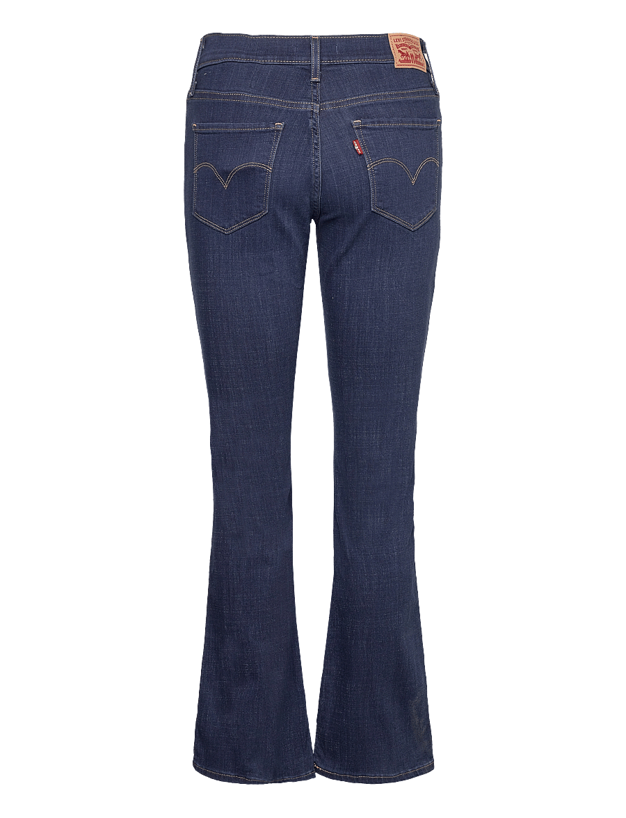 Levi's® - 315 SHAPING BOOT COBALT HAZE - flared jeans - dark indigo - worn in - 2