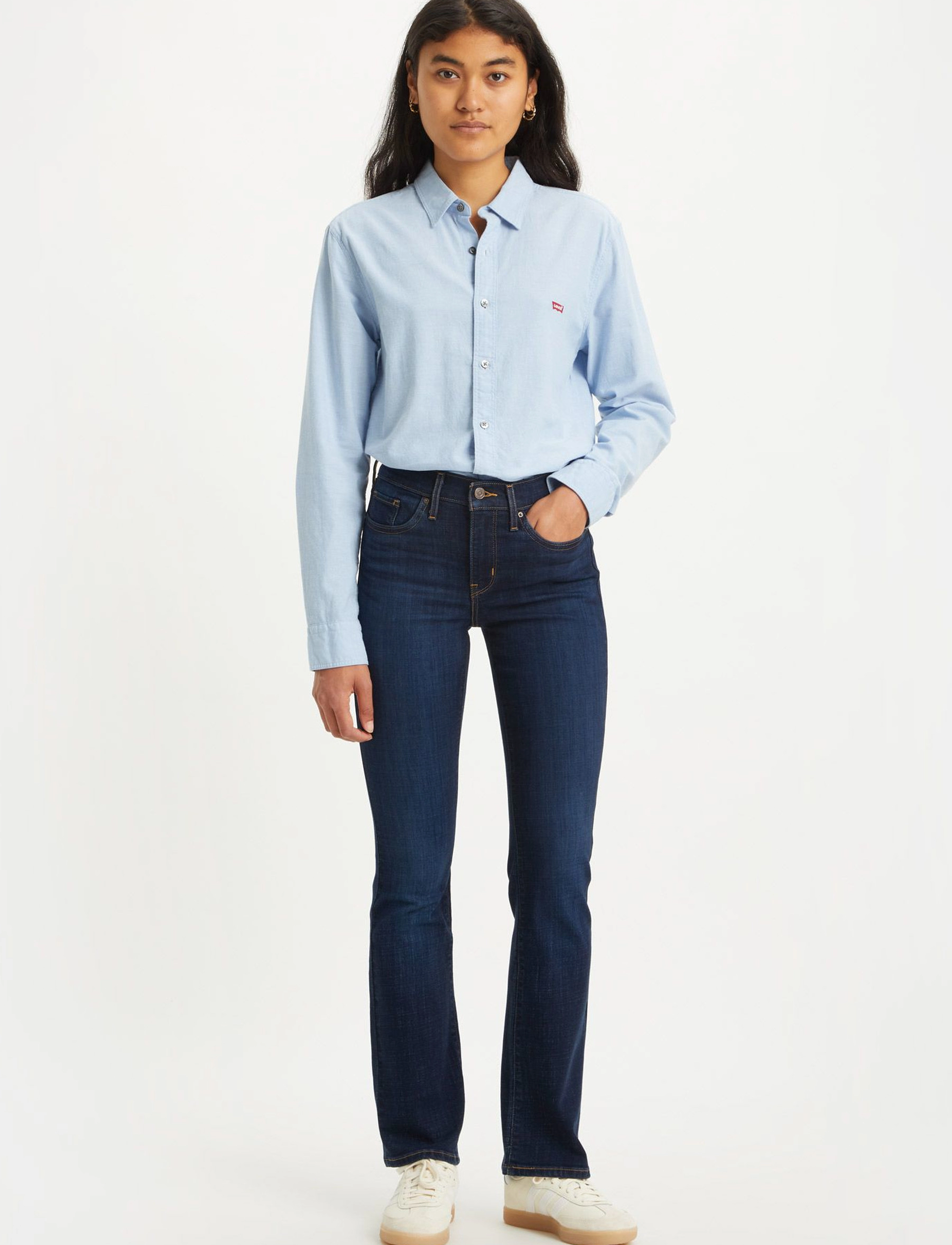 Levi's 315 Shaping Boot Cobalt Haze, 30 x 34, Jeans, Blau - Flares, Frauen