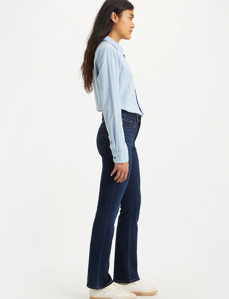 Levi's® - 315 SHAPING BOOT COBALT HAZE - utsvängda jeans - dark indigo - worn in - 5