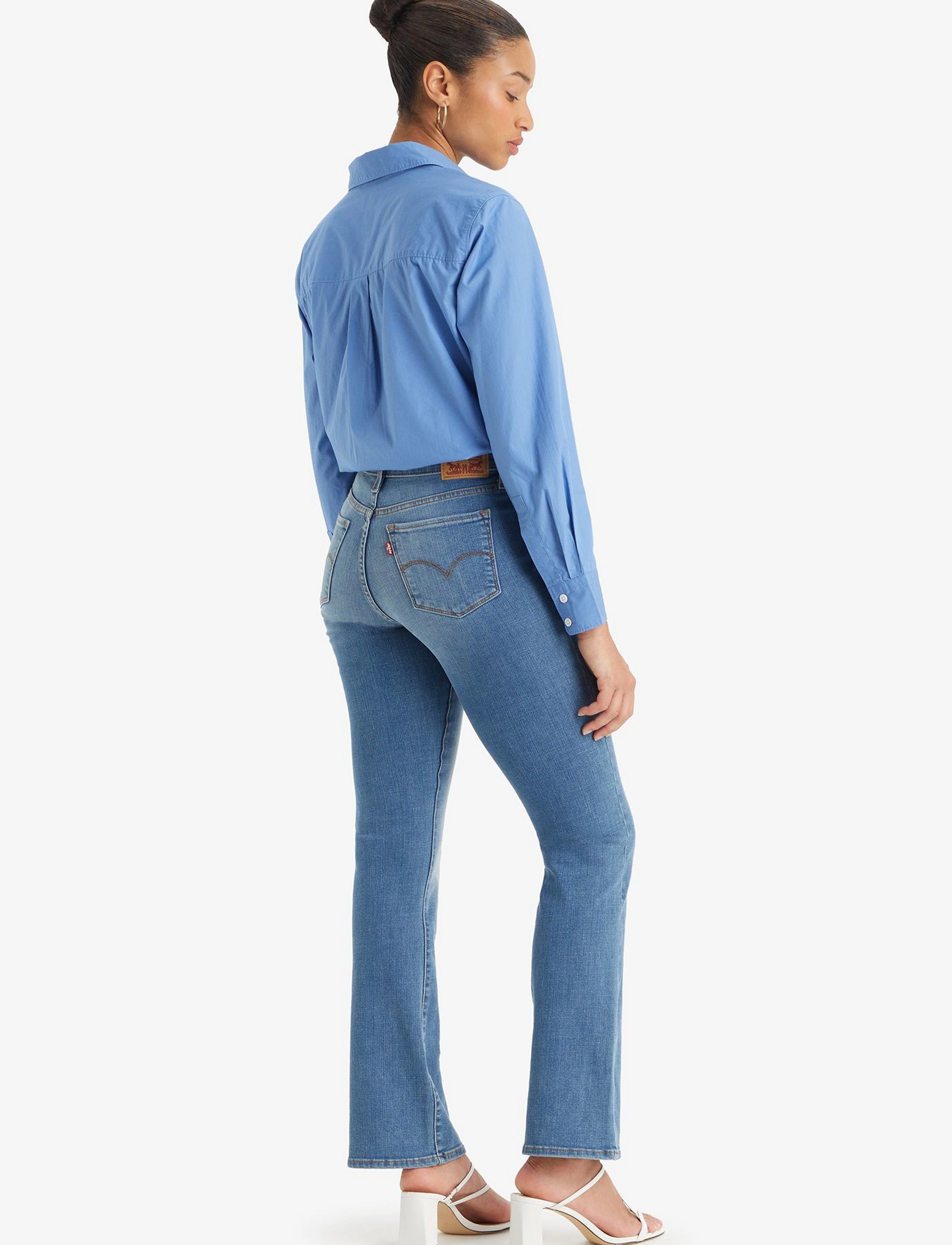 LEVI´S Women - 315 SHAPING BOOT PERSONAL WEAL - med indigo - worn in - 3
