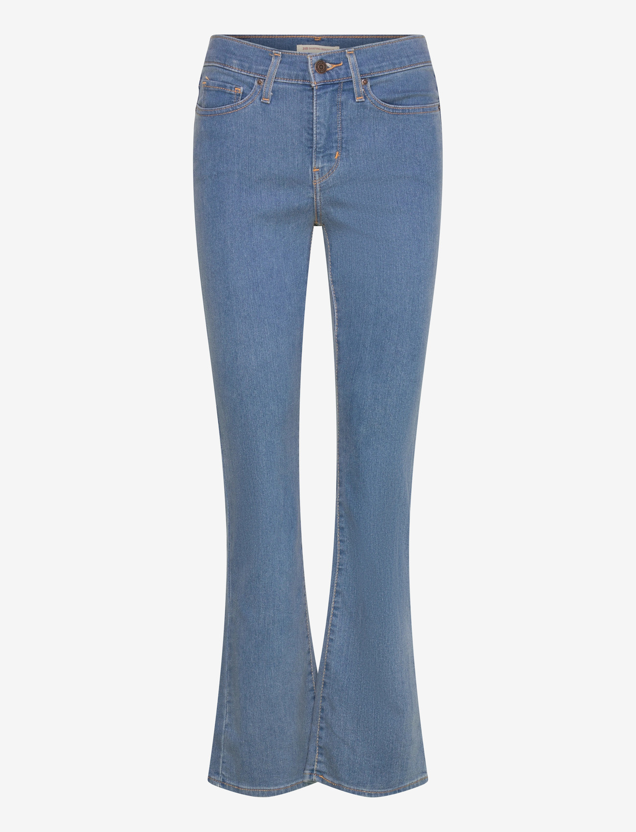 Levi's® - 315 SHAPING BOOT WE HAVE ARRIV - utsvängda jeans - med indigo - worn in - 0