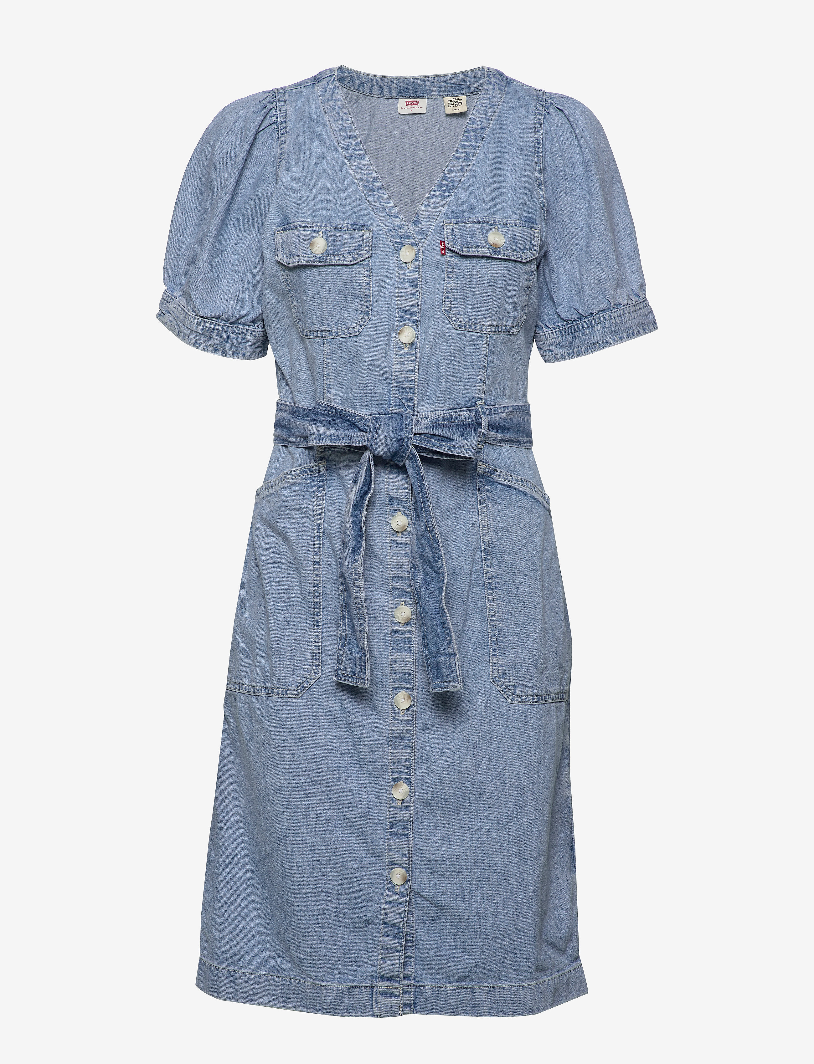 LEVI´S Women - BRYN DRESS LOOSEY GOOSEY (2) - light indigo - worn in - 1